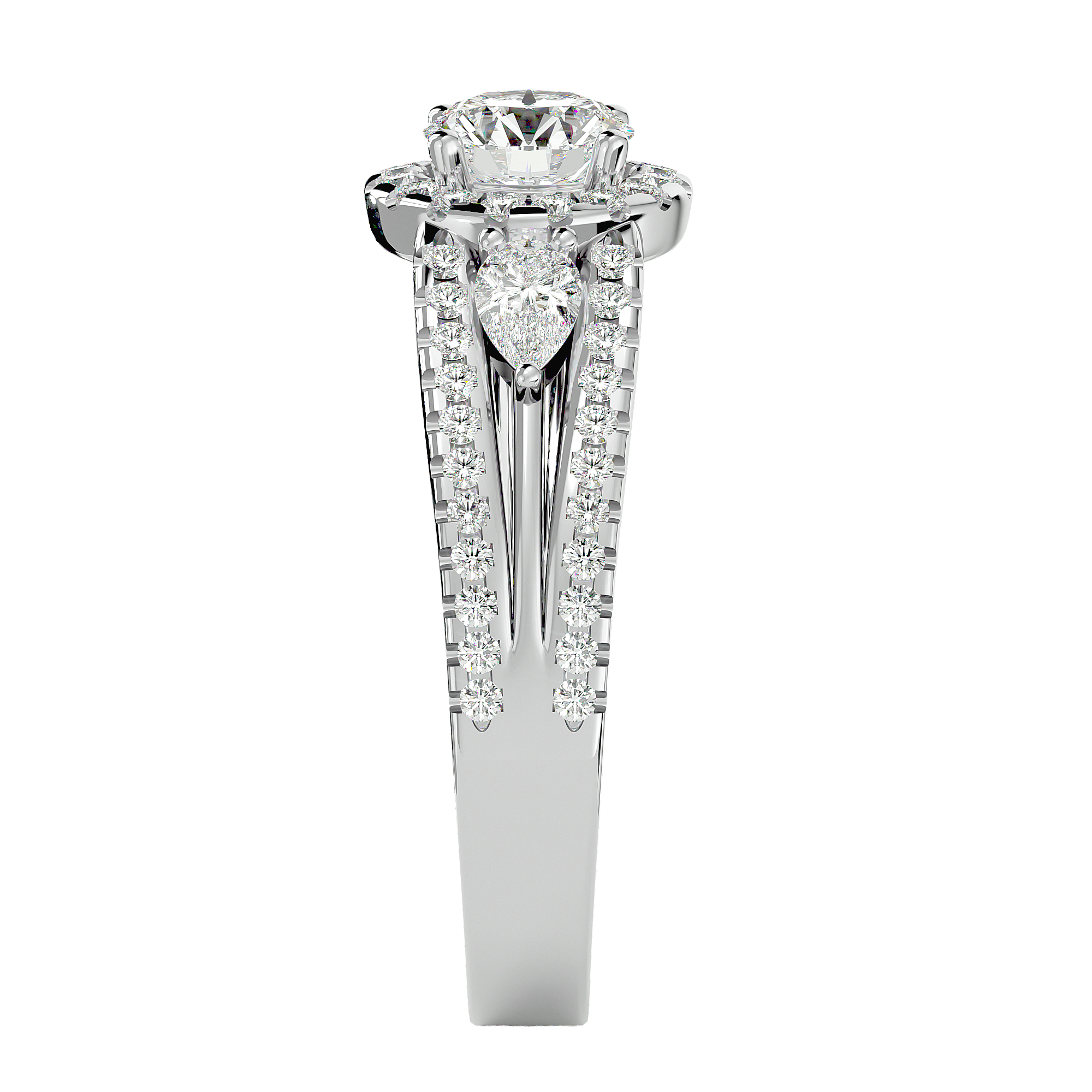 Greta Three Stone Ring