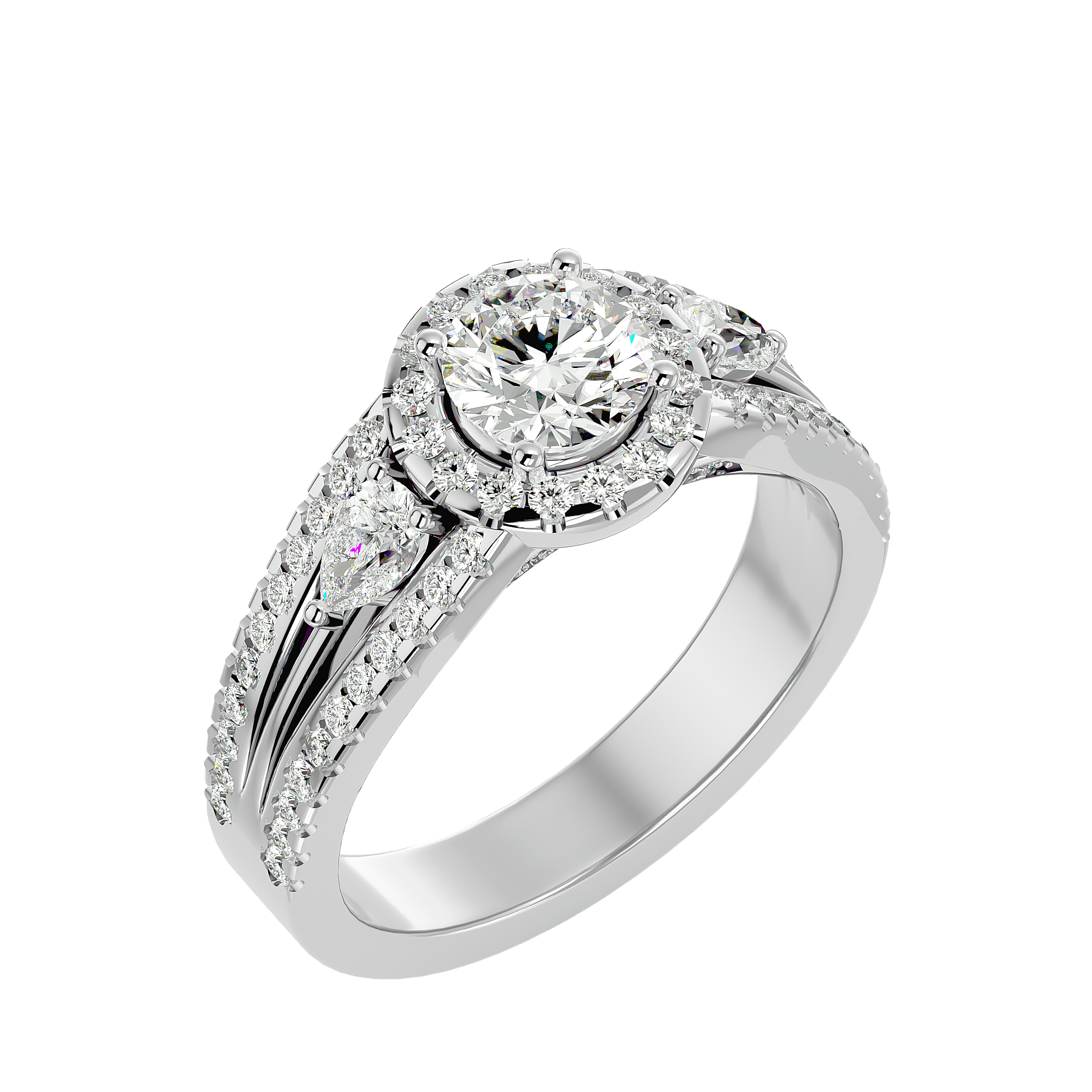 Greta Three Stone Ring