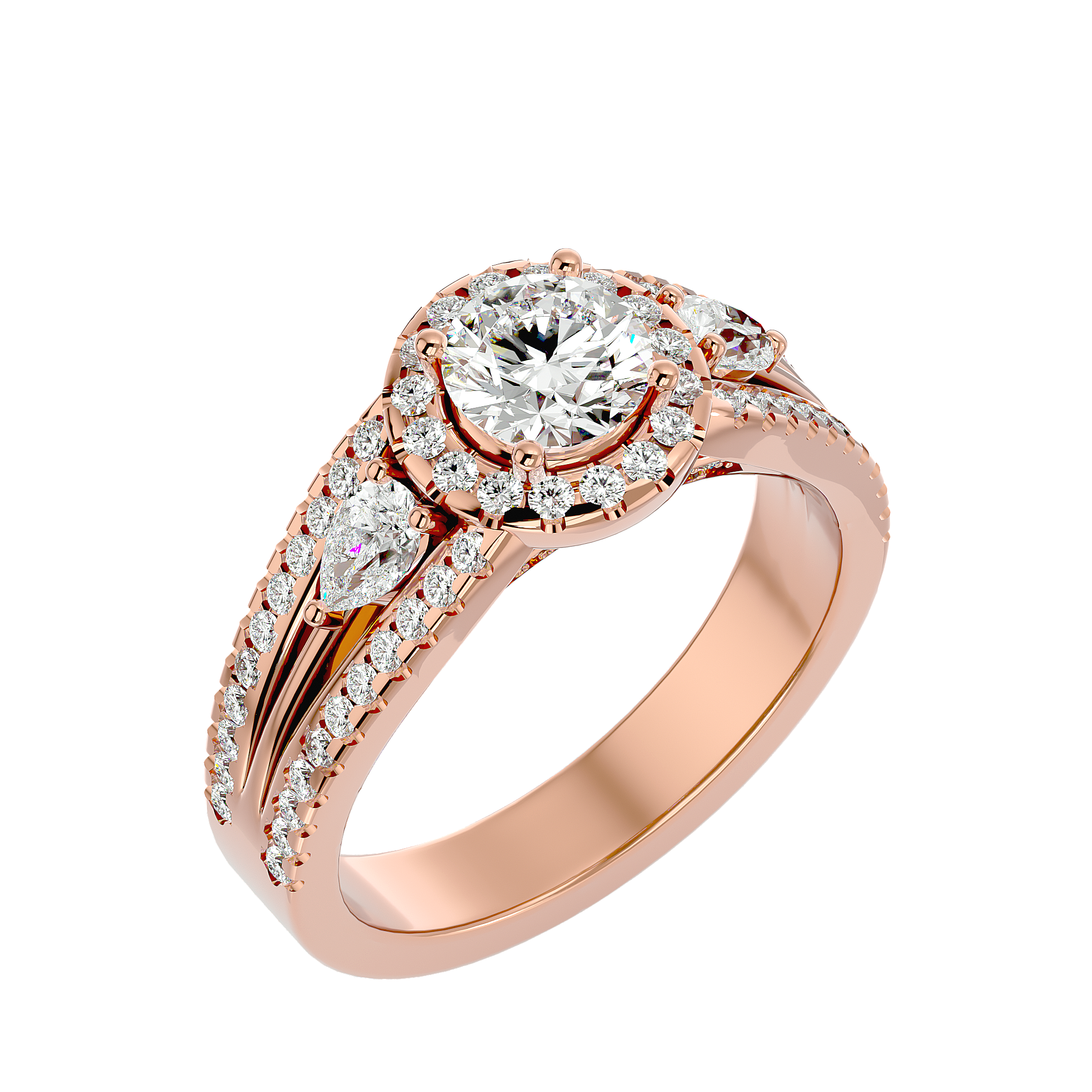 Greta Three Stone Ring