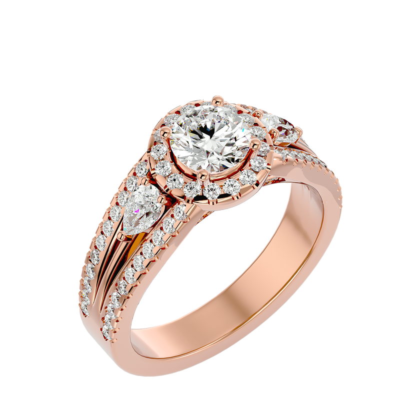 Greta Three Stone Ring
