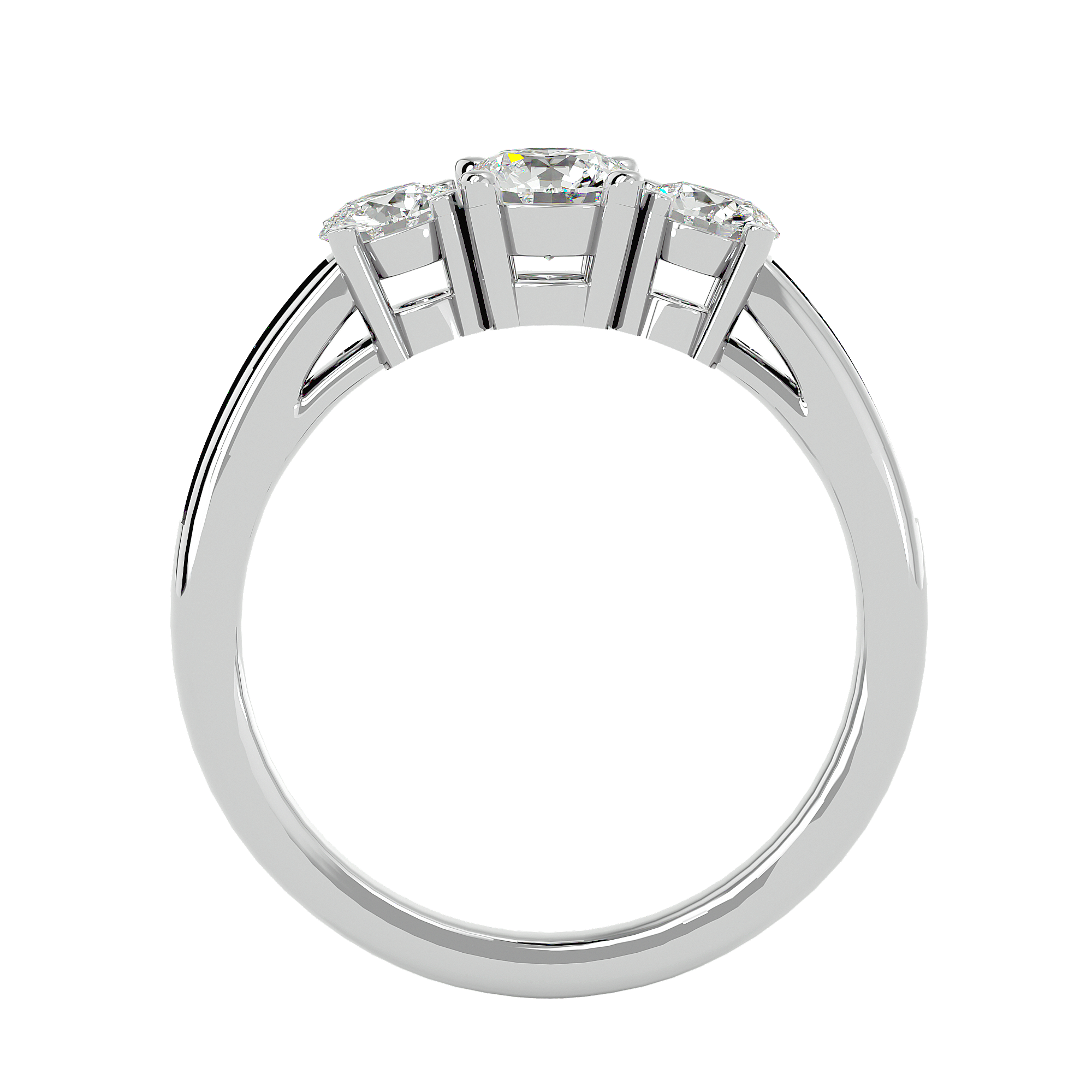 Janelle Three Stone Ring