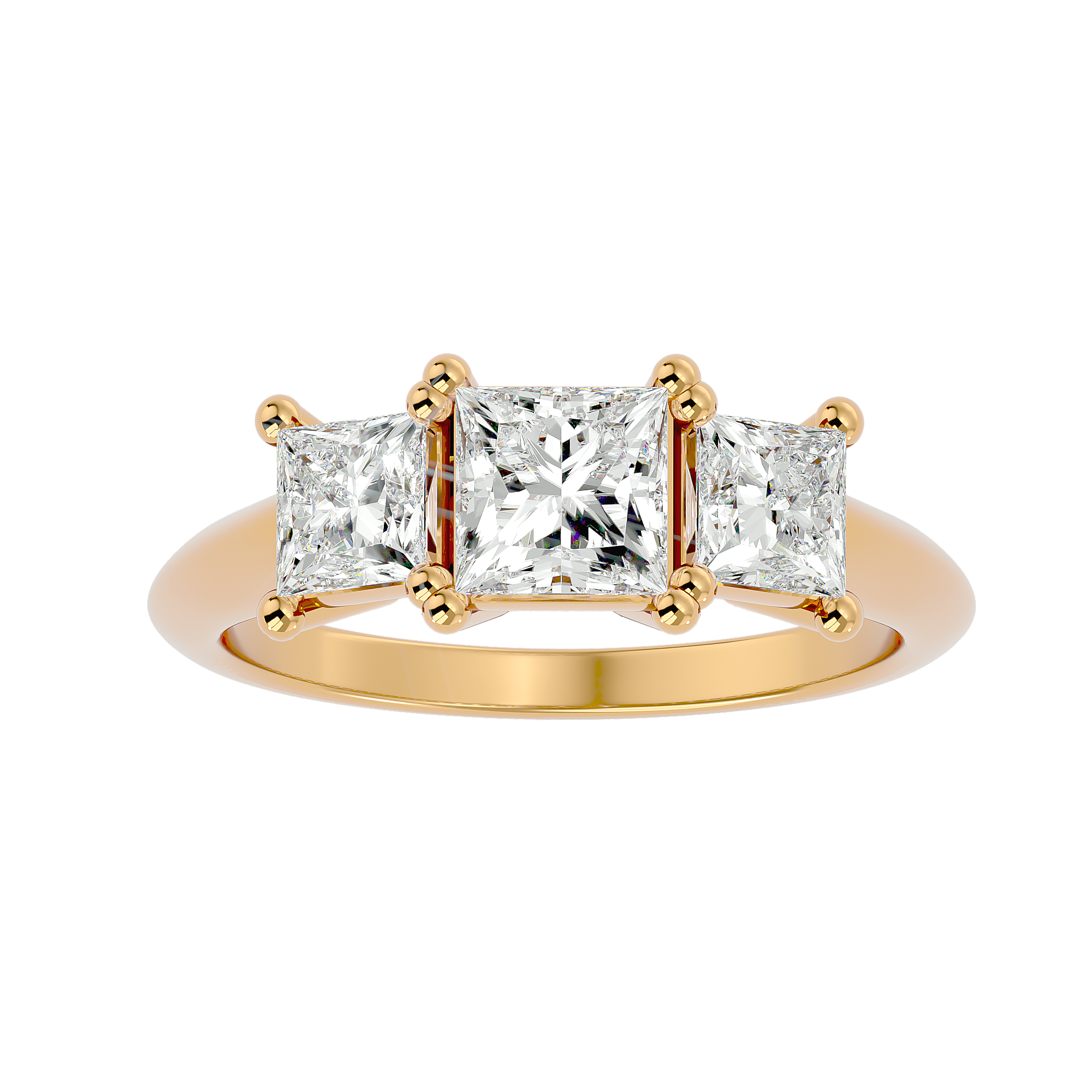 Kalani Three Stone Ring