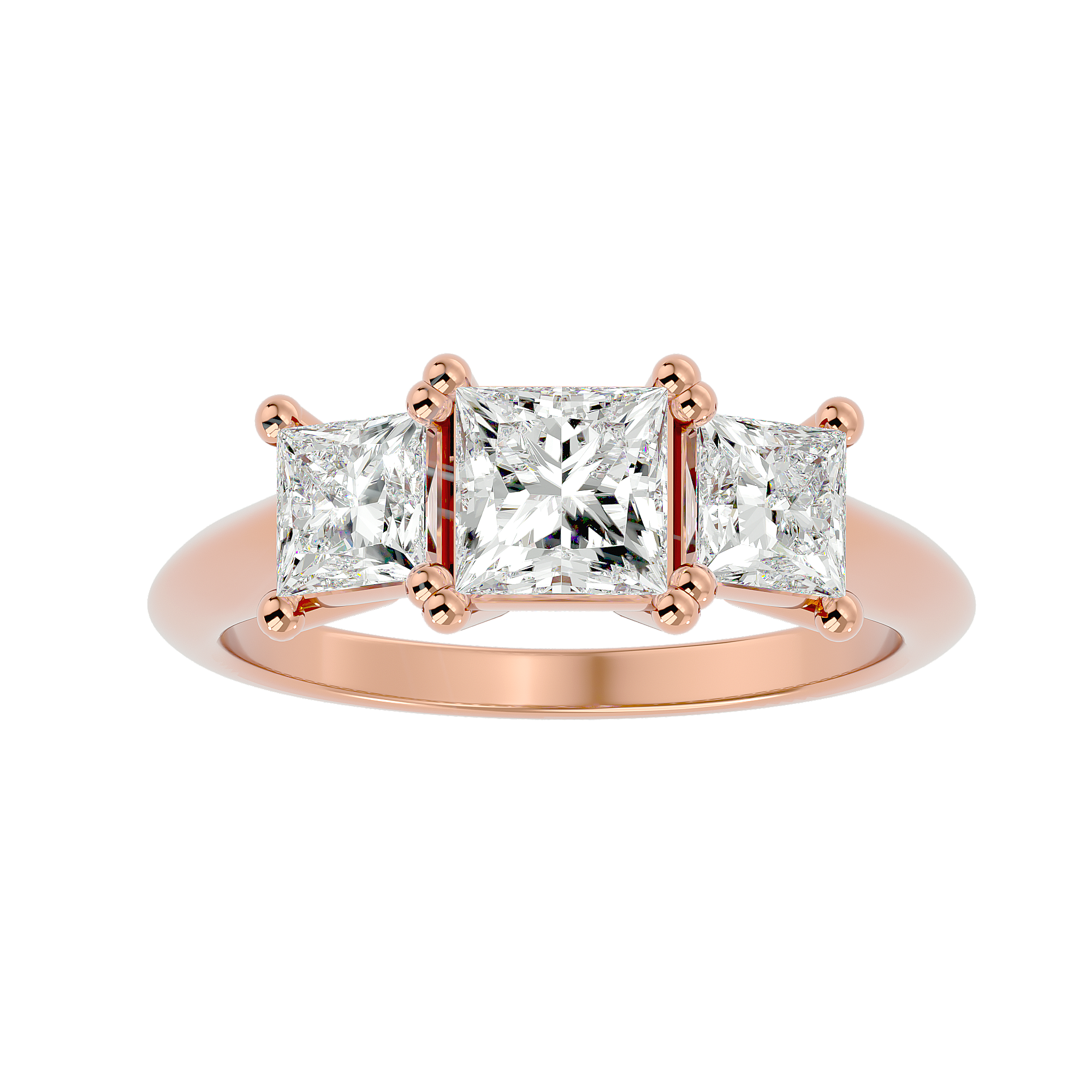 Kalani Three Stone Ring