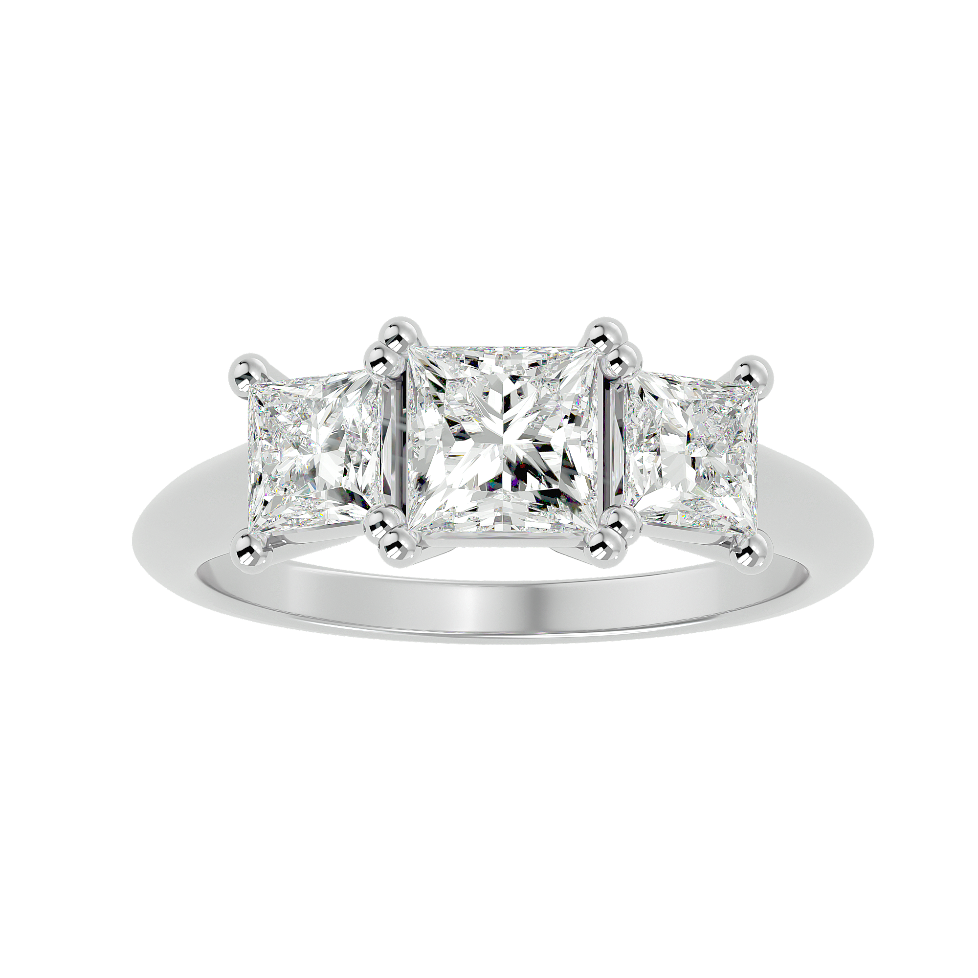 Kalani Three Stone Ring