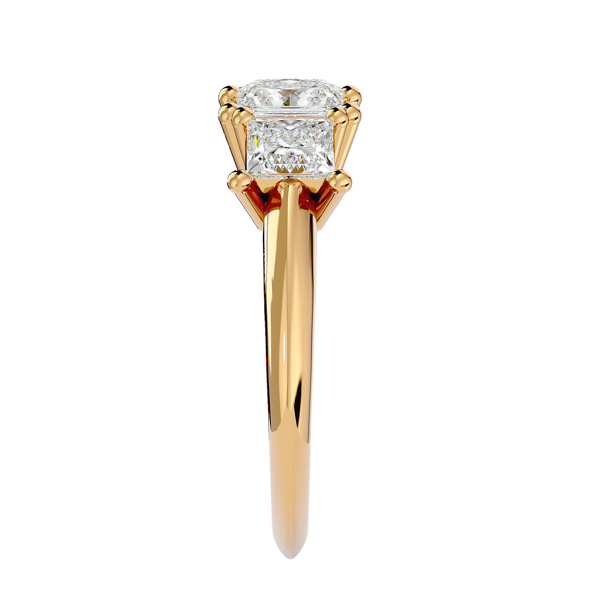 Kalani Three Stone Ring
