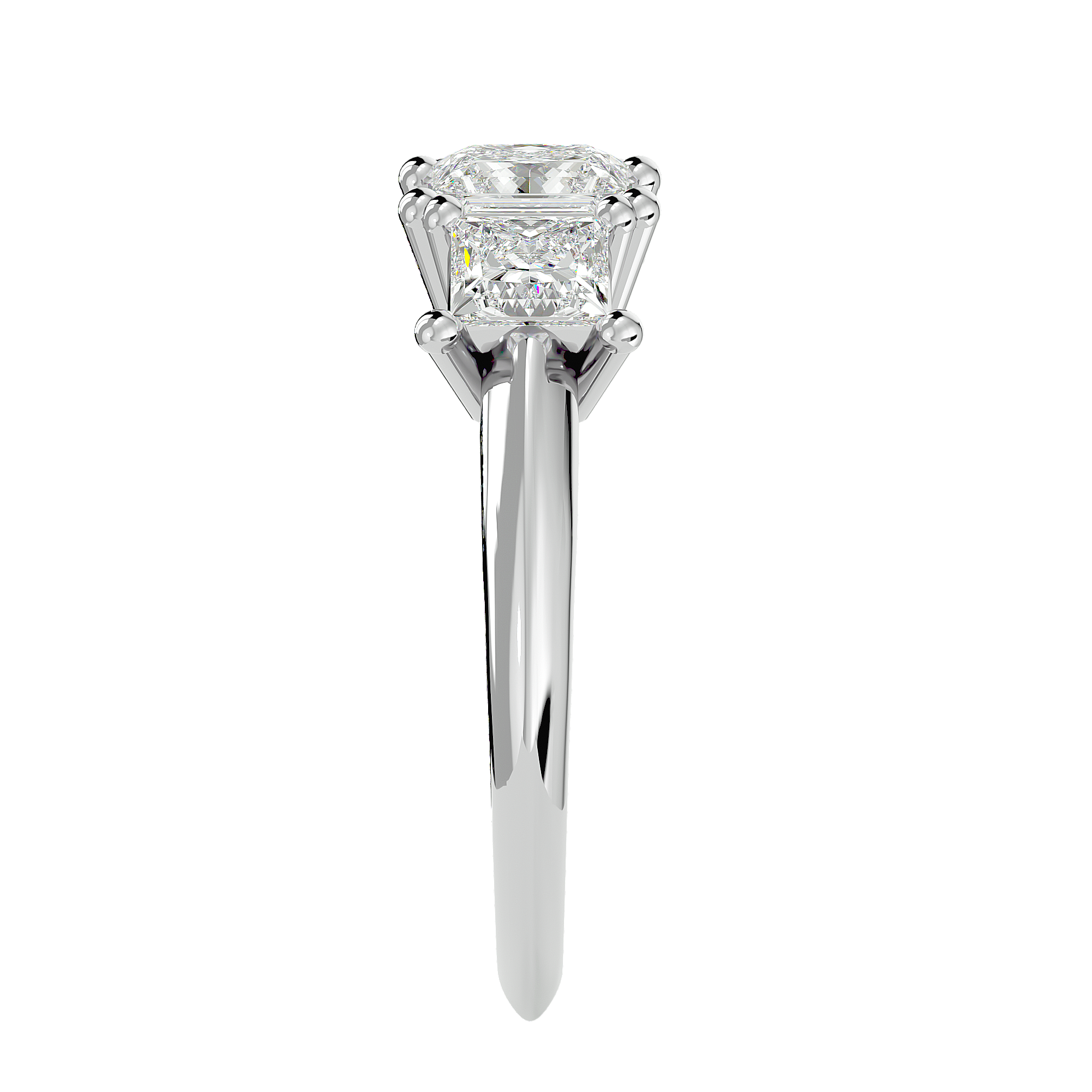 Kalani Three Stone Ring