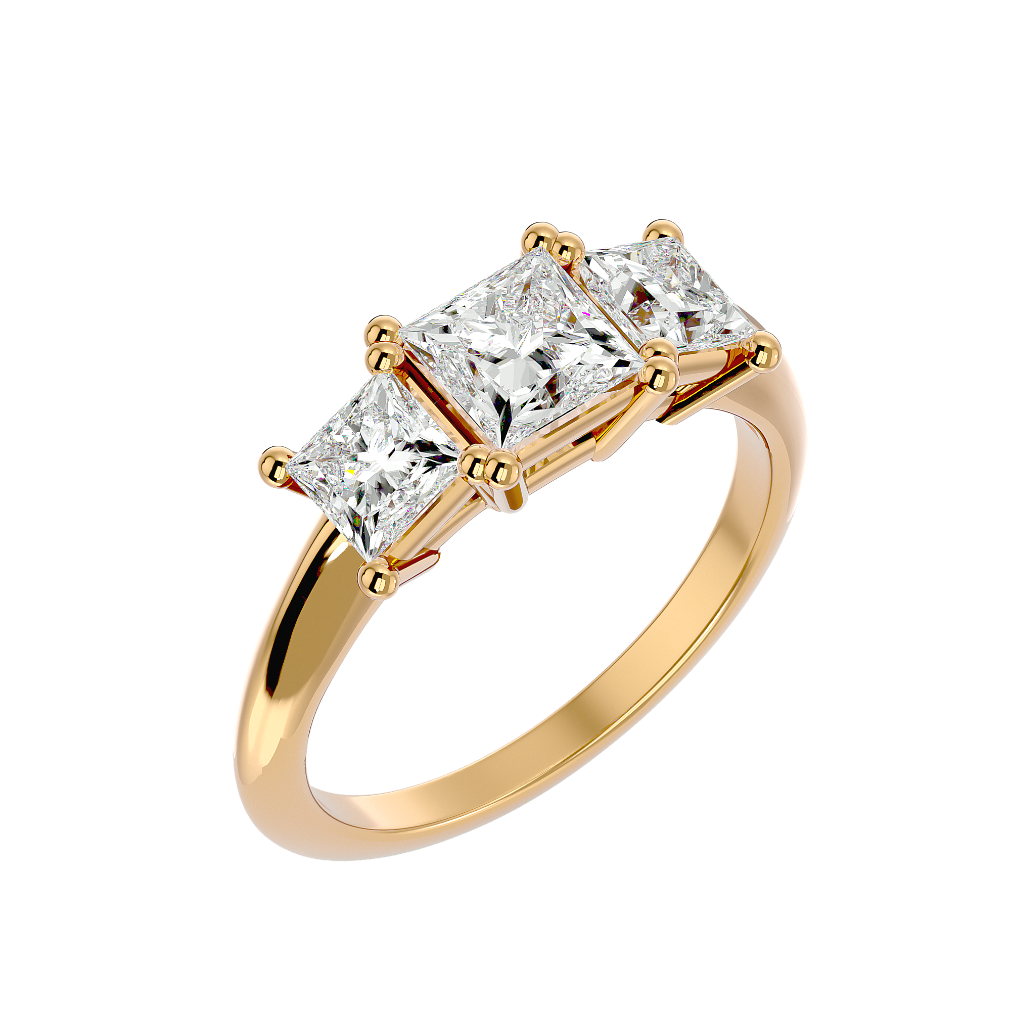 Kalani Three Stone Ring