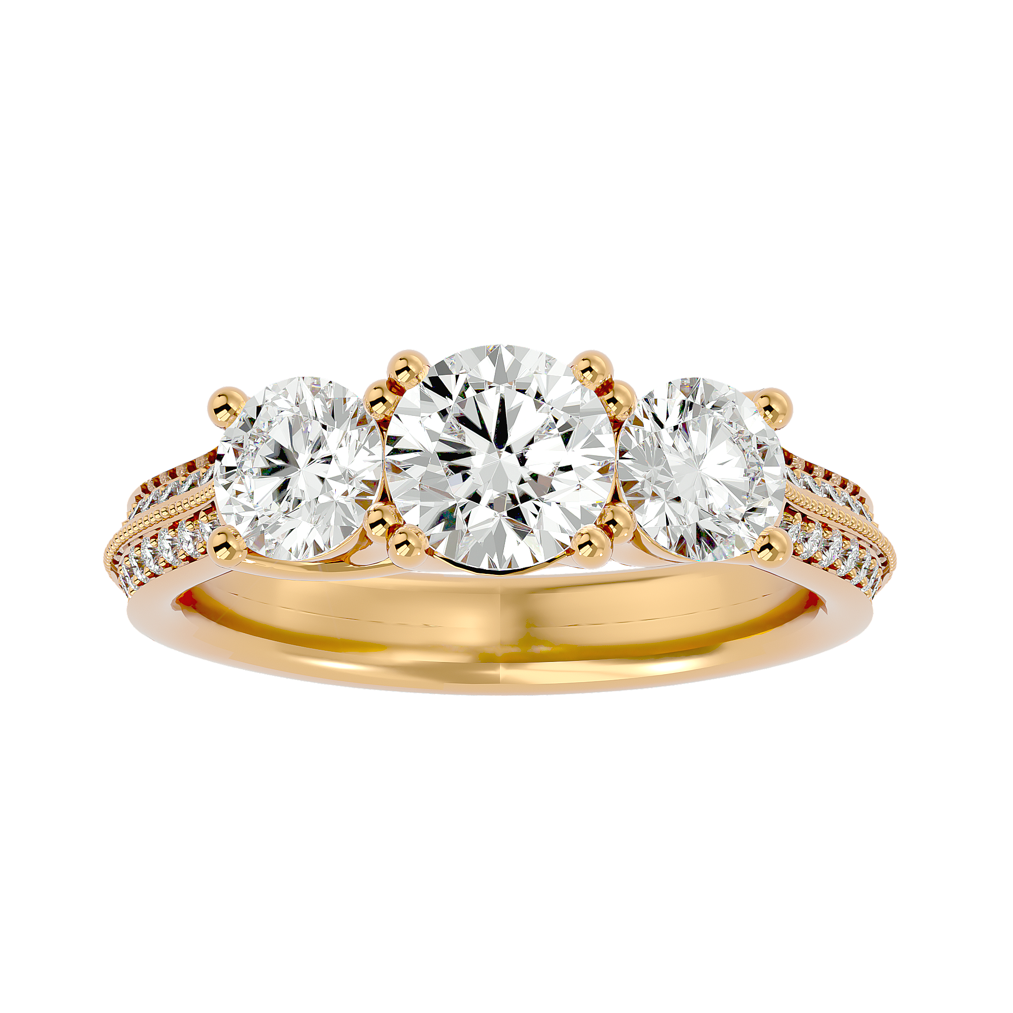 Sloan Three Stone Ring