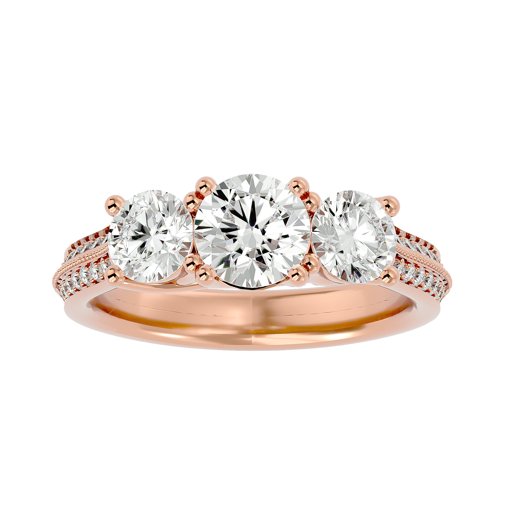 Sloan Three Stone Ring