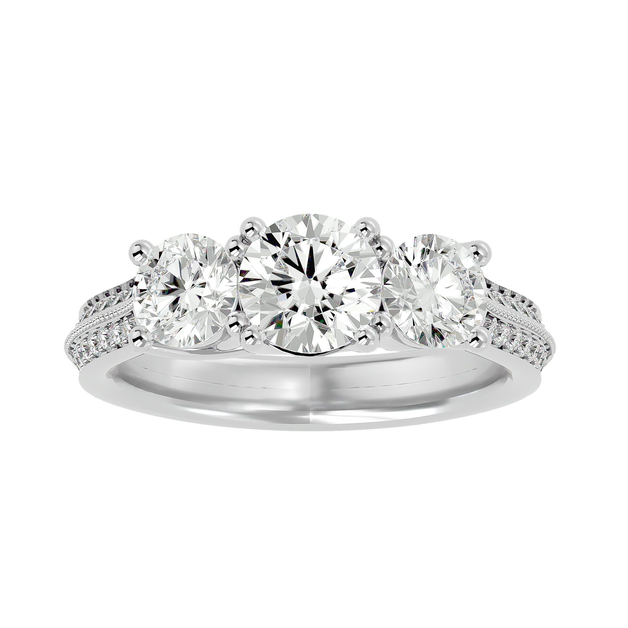 Sloan Three Stone Ring