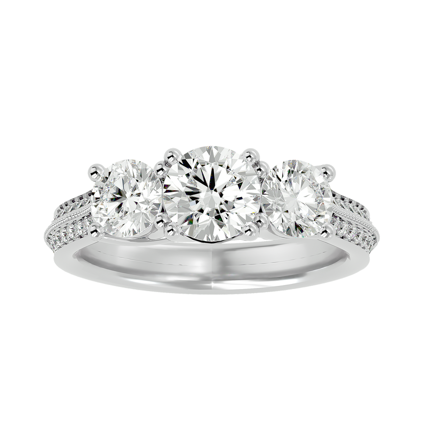 Sloan Three Stone Ring