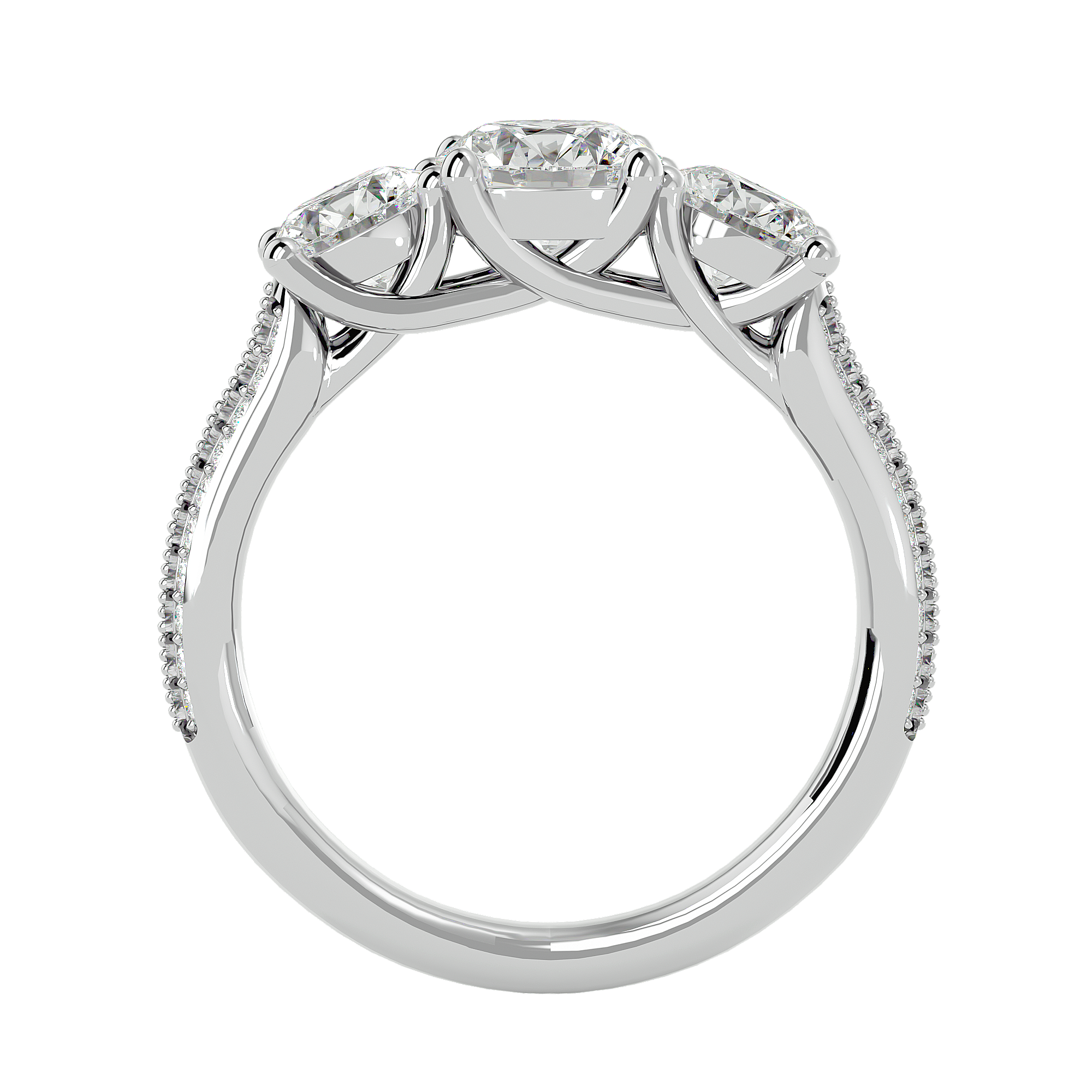 Sloan Three Stone Ring