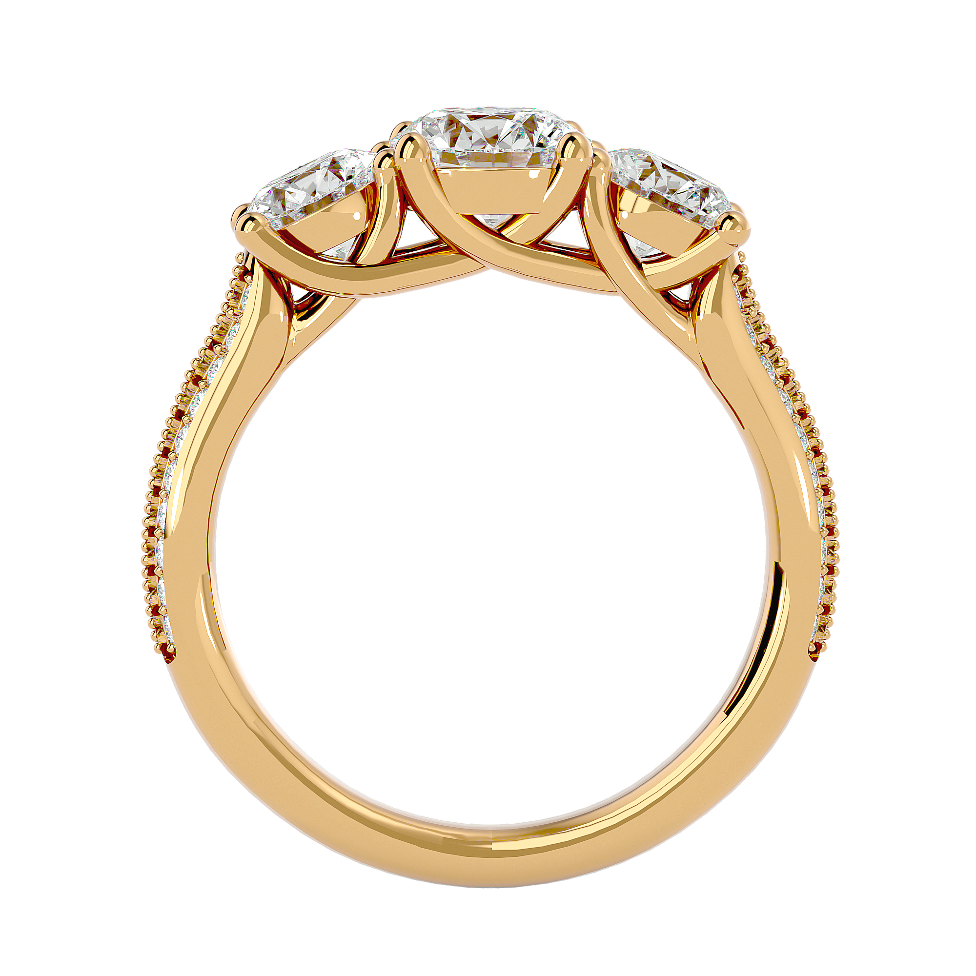 Sloan Three Stone Ring