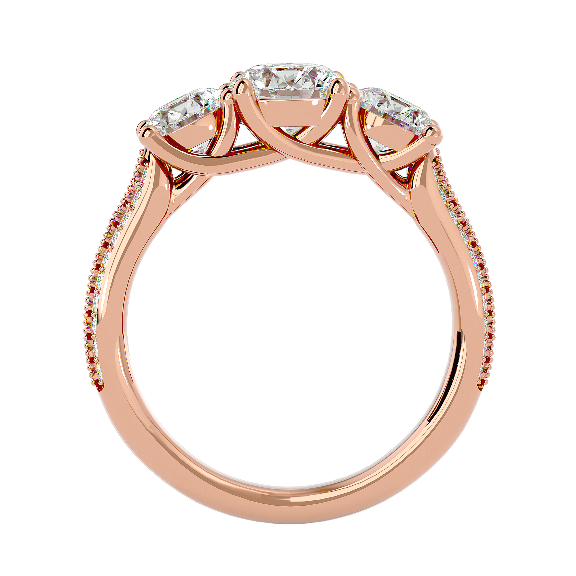 Sloan Three Stone Ring