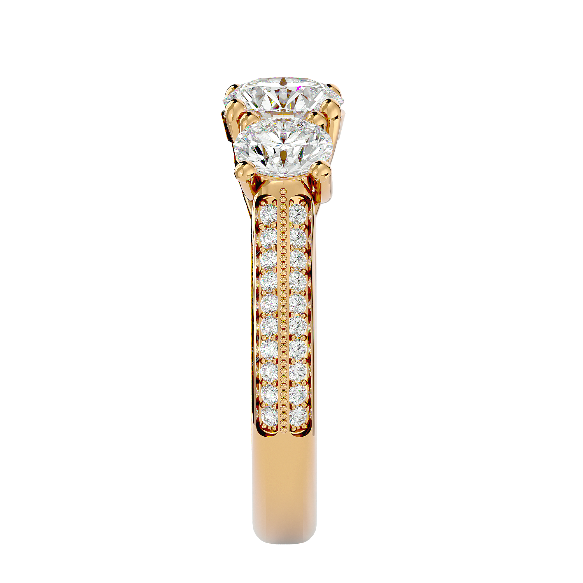 Sloan Three Stone Ring