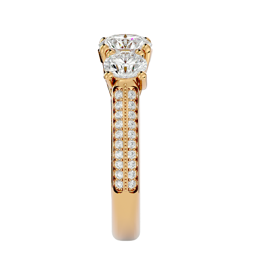 Sloan Three Stone Ring