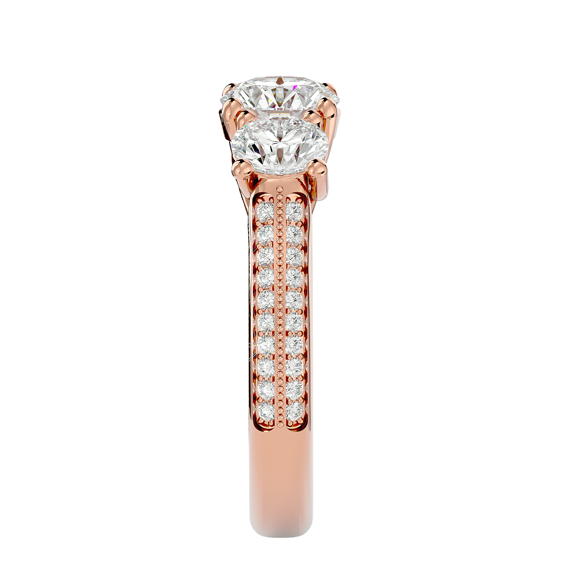 Sloan Three Stone Ring
