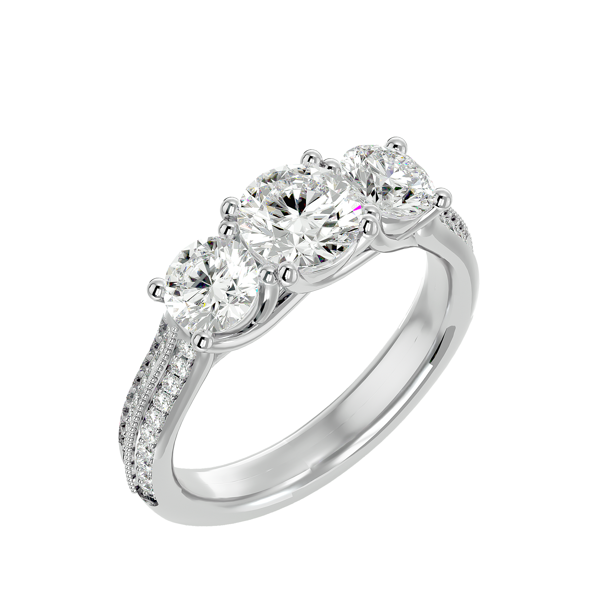 Sloan Three Stone Ring