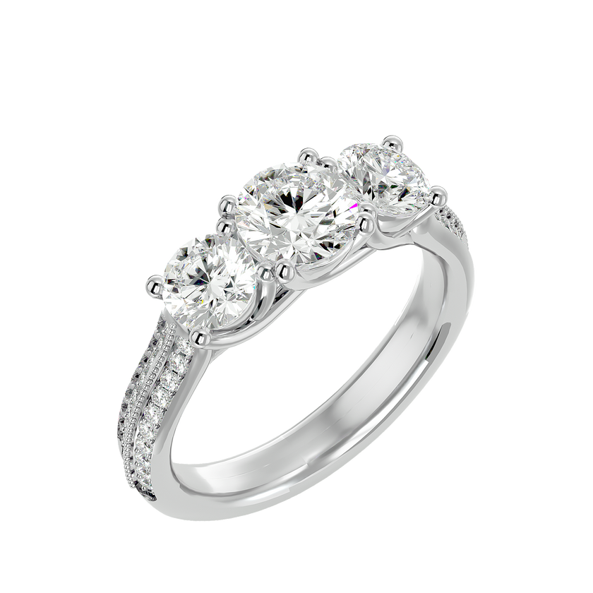 Sloan Three Stone Ring