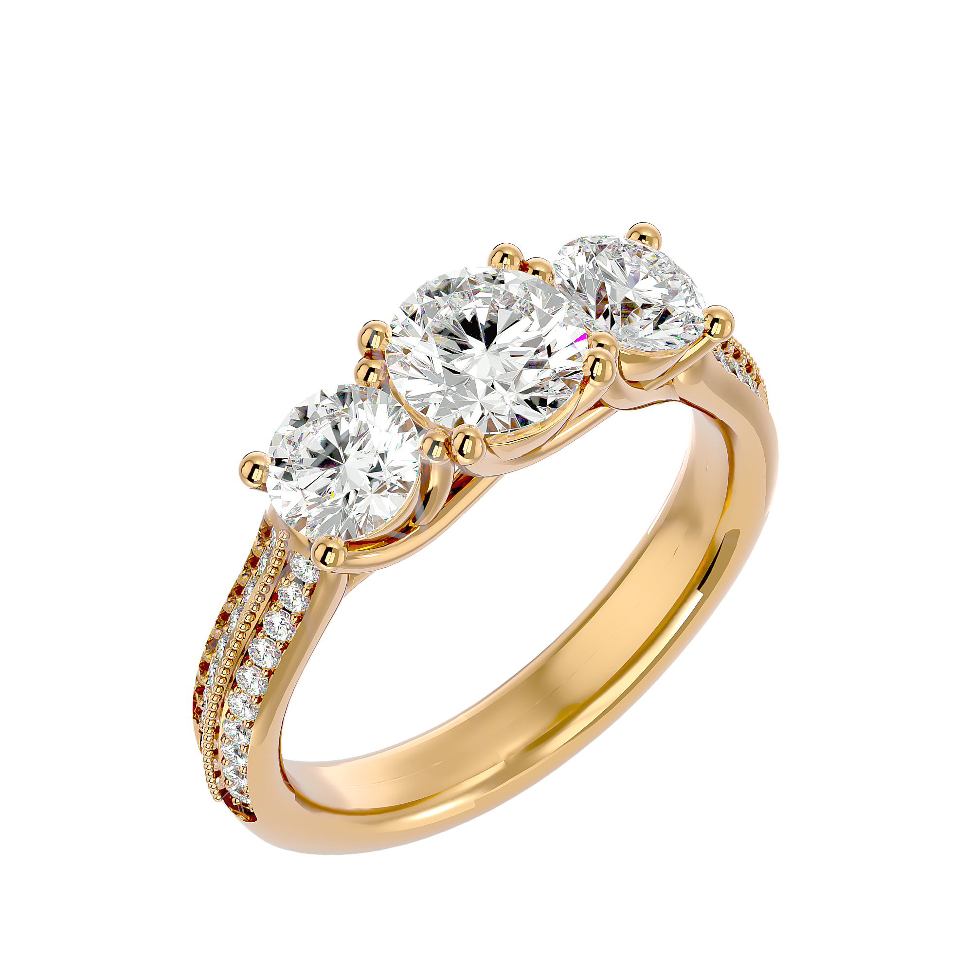 Sloan Three Stone Ring