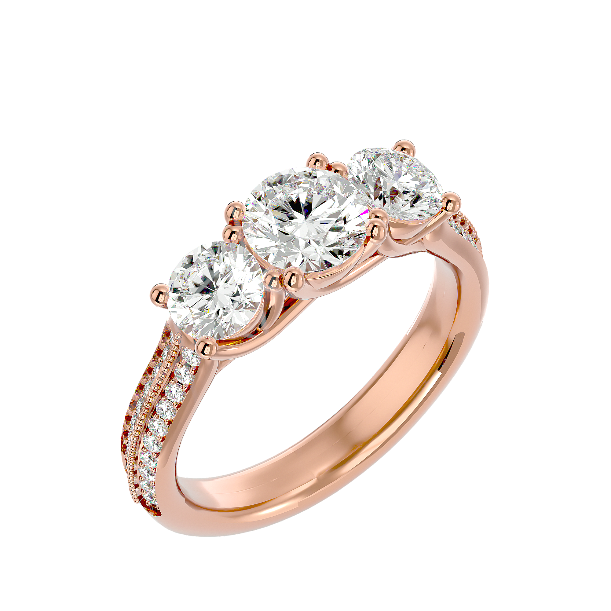 Sloan Three Stone Ring