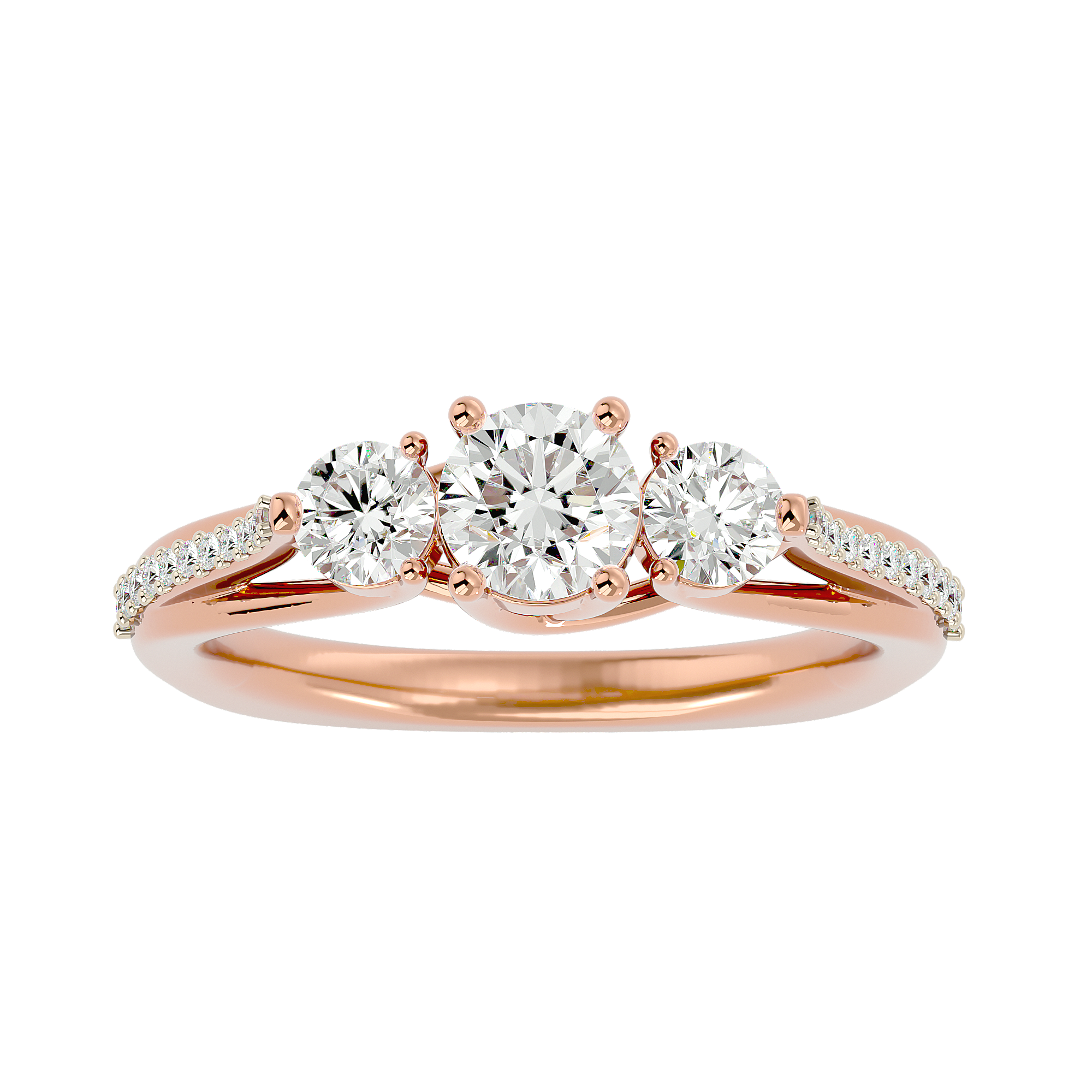 Julie Three Stone Ring