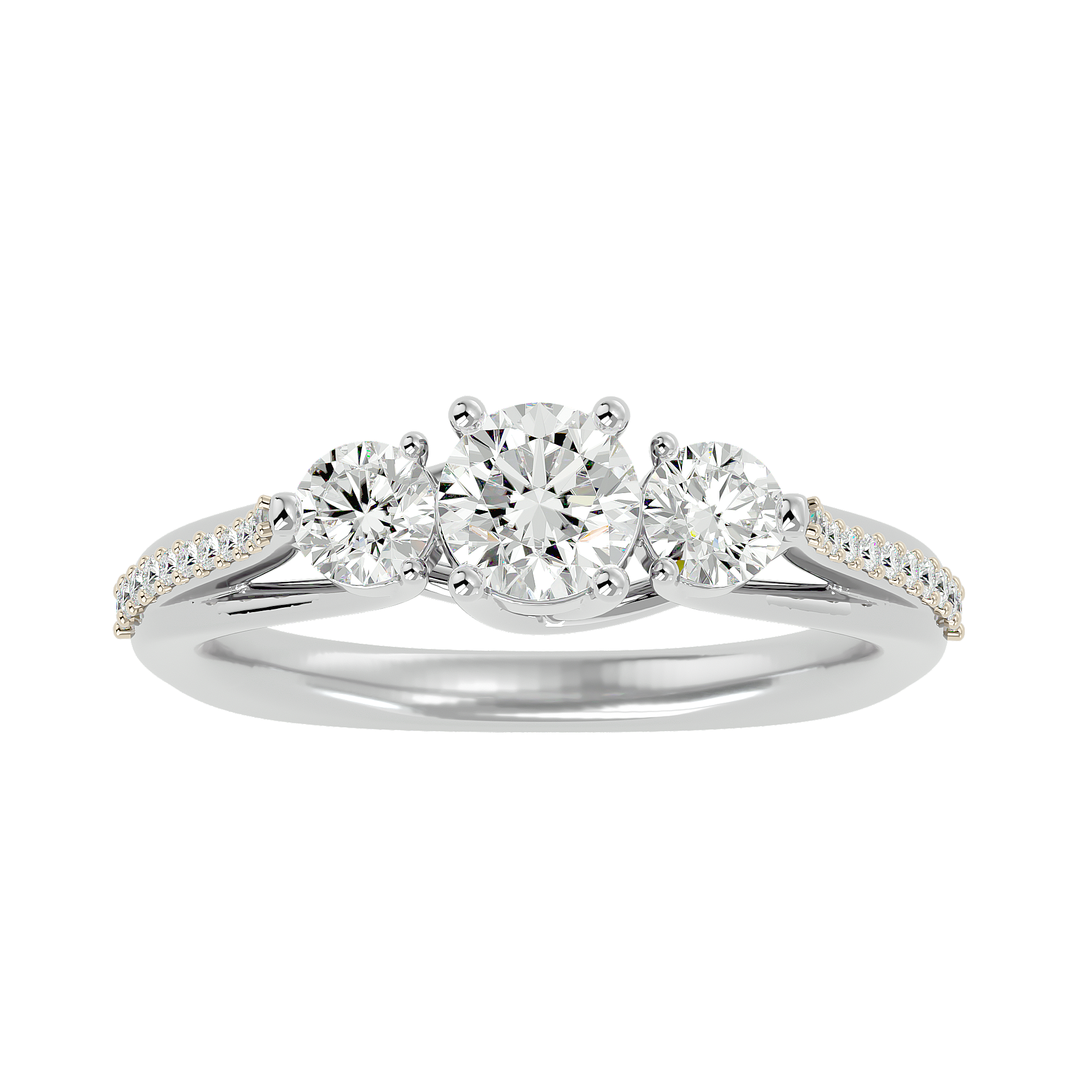 Julie Three Stone Ring
