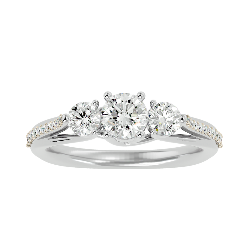 Julie Three Stone Ring