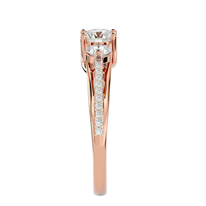 Julie Three Stone Ring