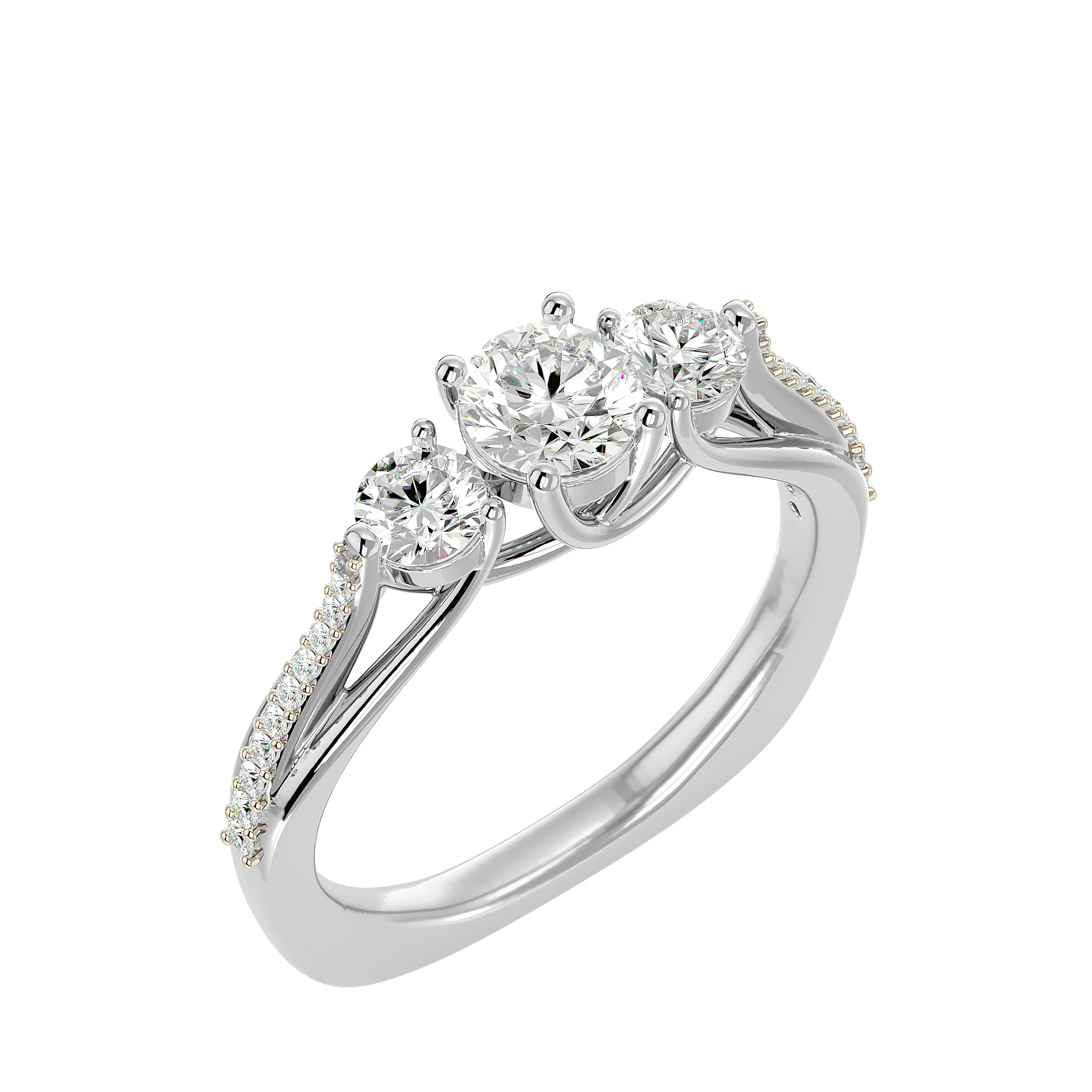 Julie Three Stone Ring