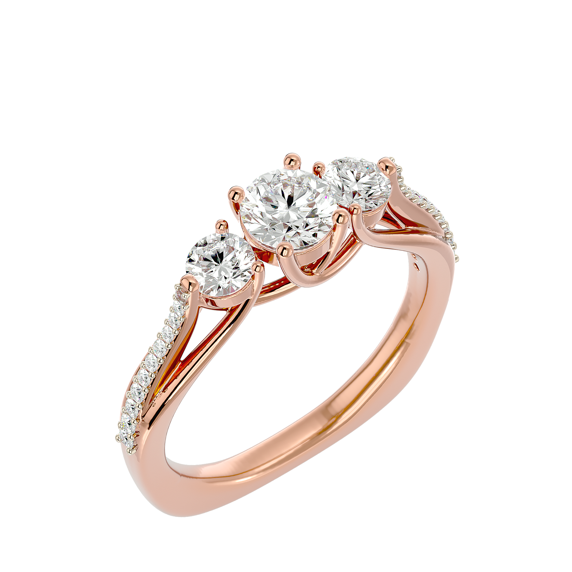 Julie Three Stone Ring