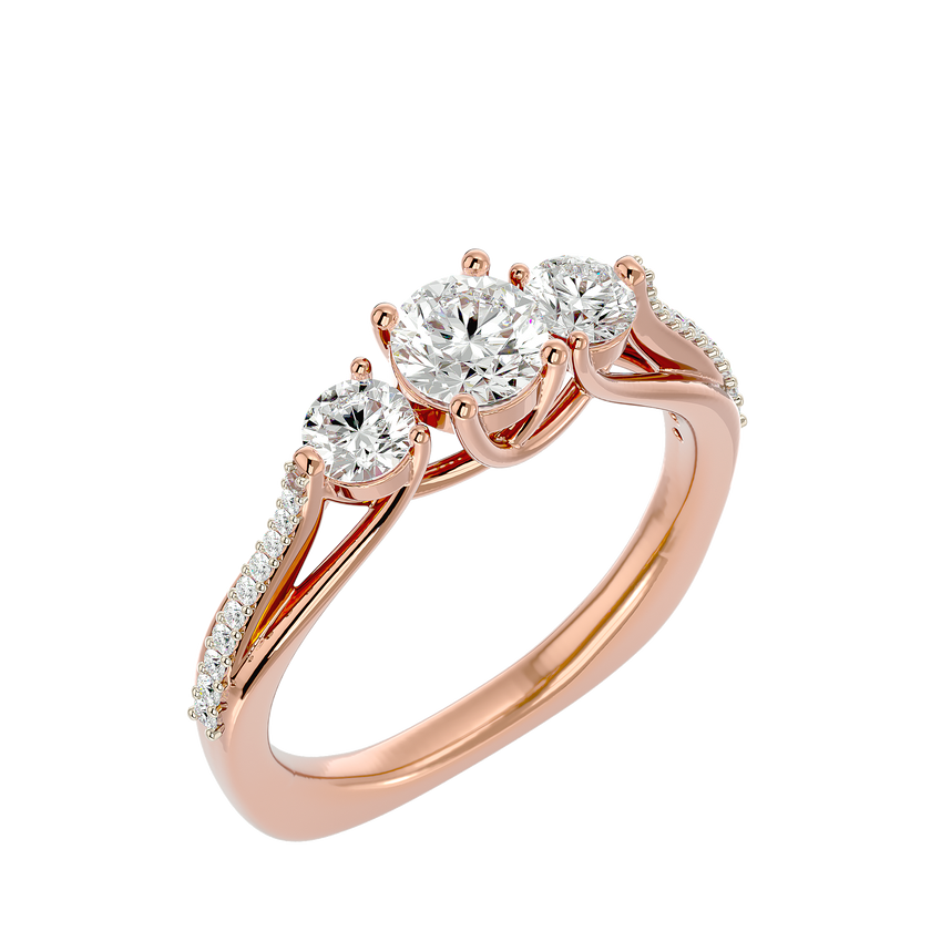 Julie Three Stone Ring