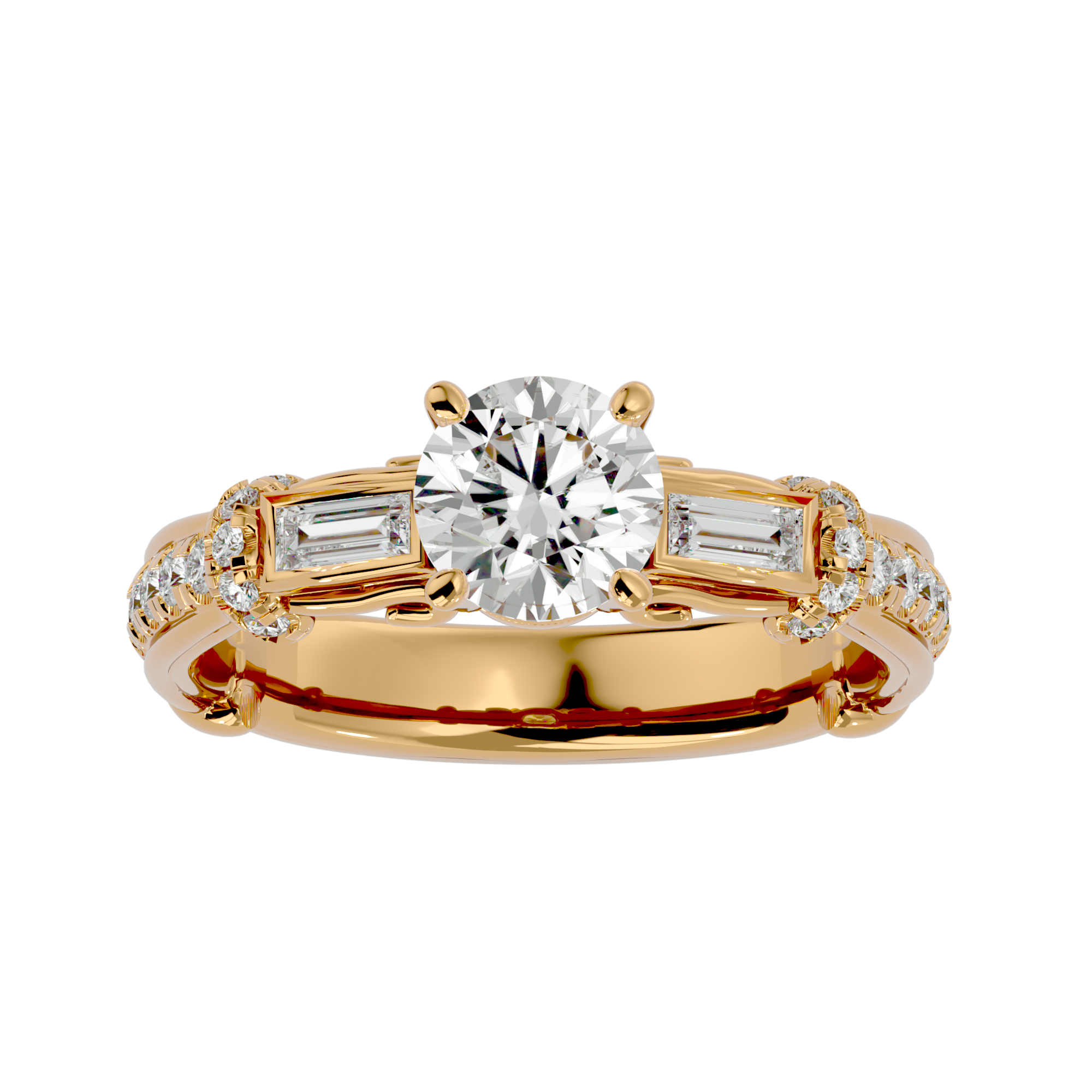 Emilee Three Stone Ring