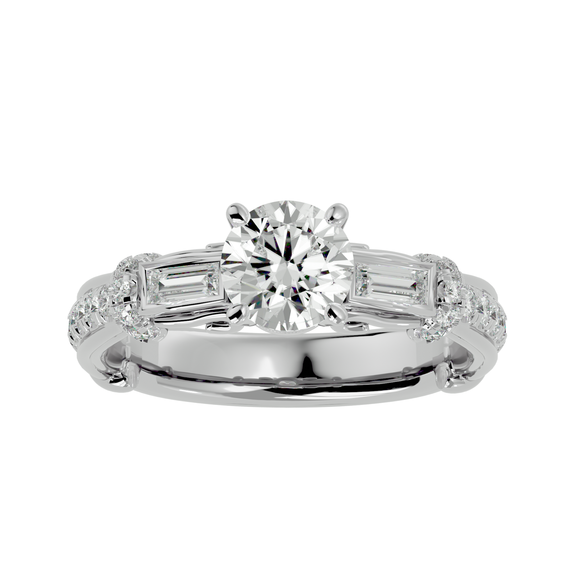 Emilee Three Stone Ring