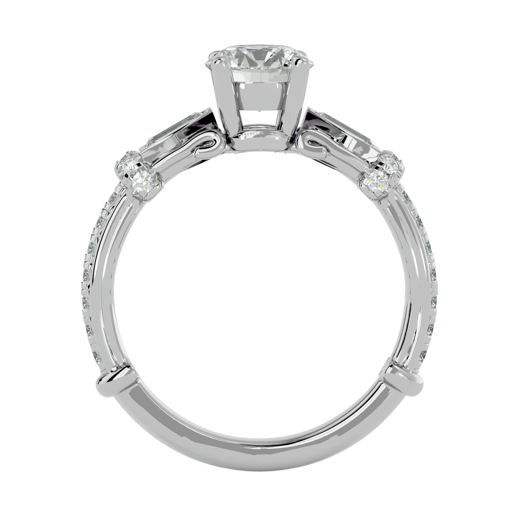 Emilee Three Stone Ring