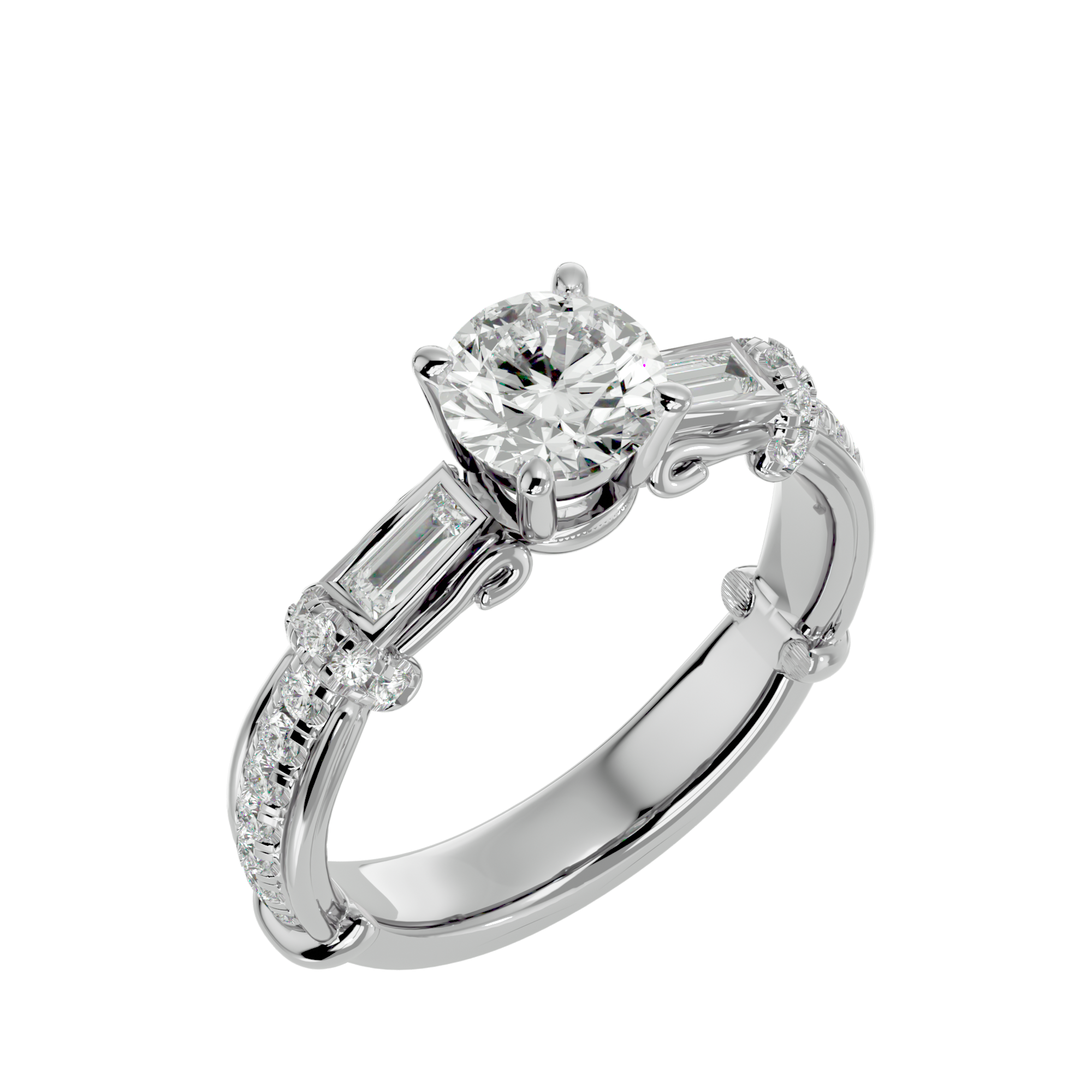Emilee Three Stone Ring