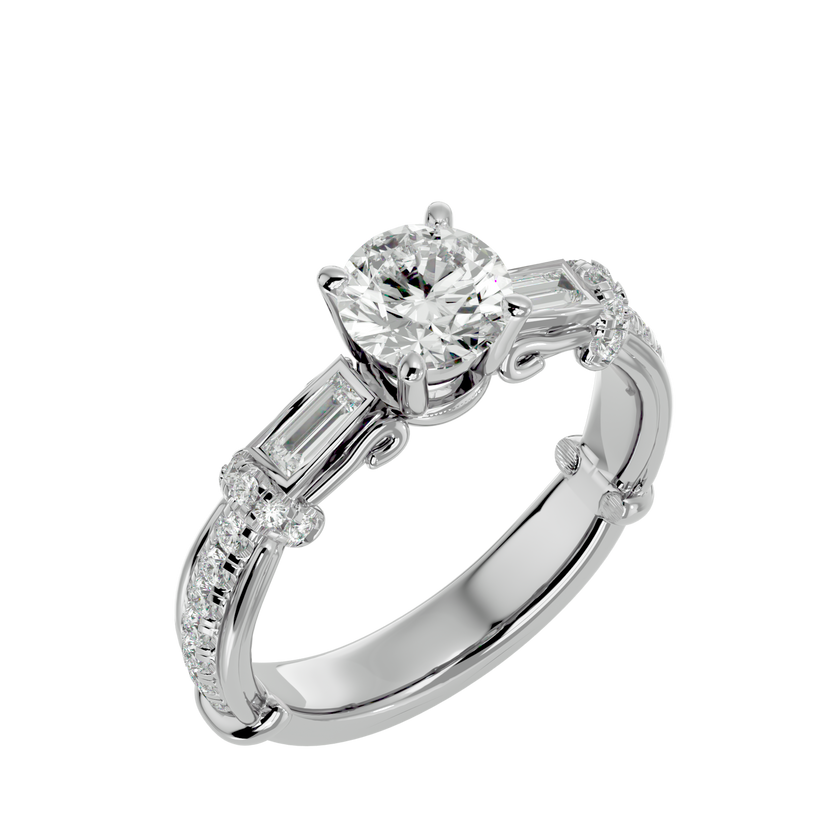 Emilee Three Stone Ring