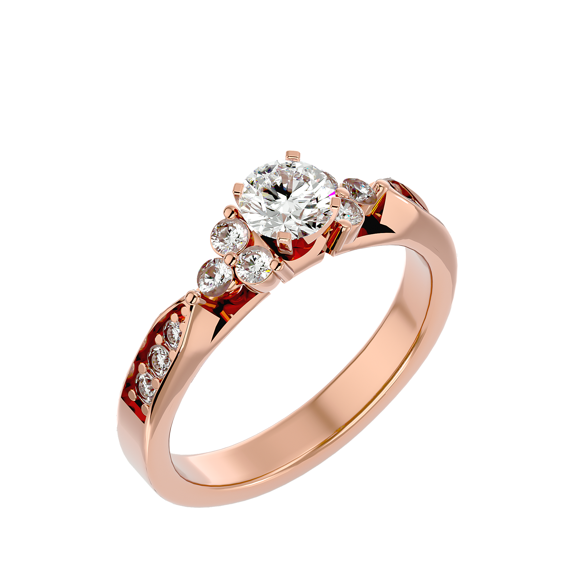 Kaylie Solitaire Ring