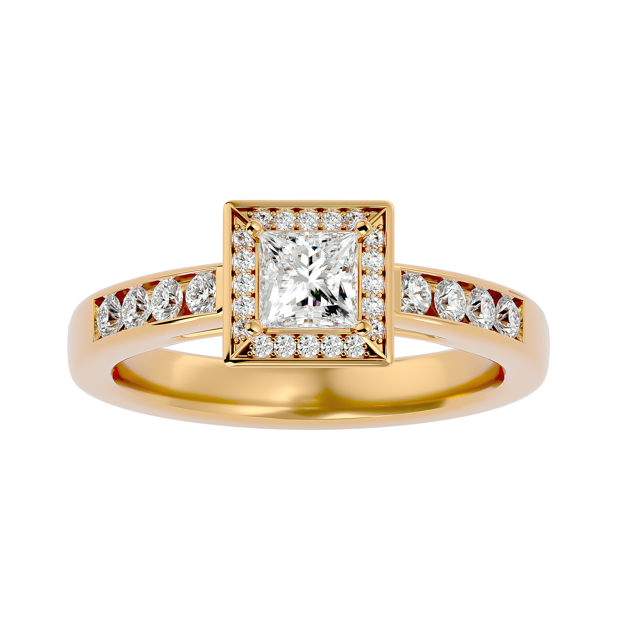 Milan Halo Ring