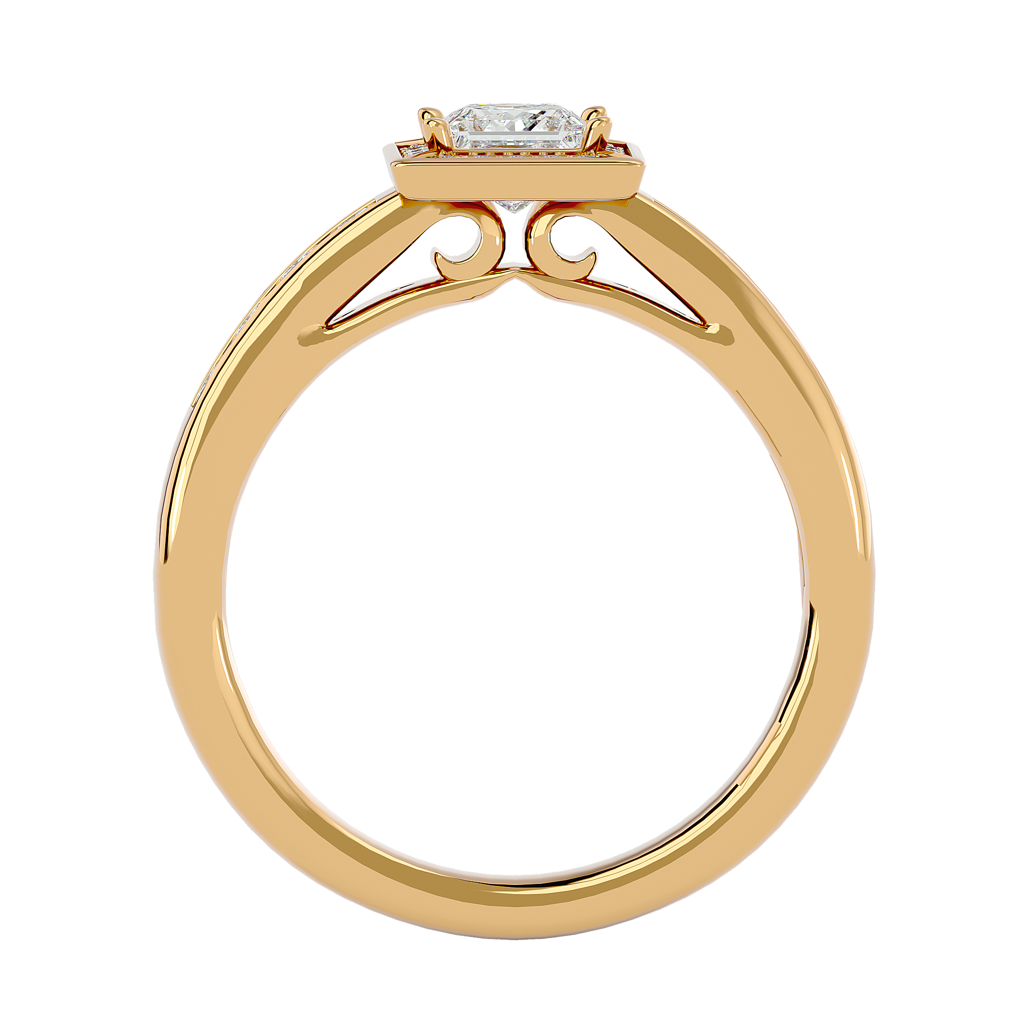 Milan Halo Ring