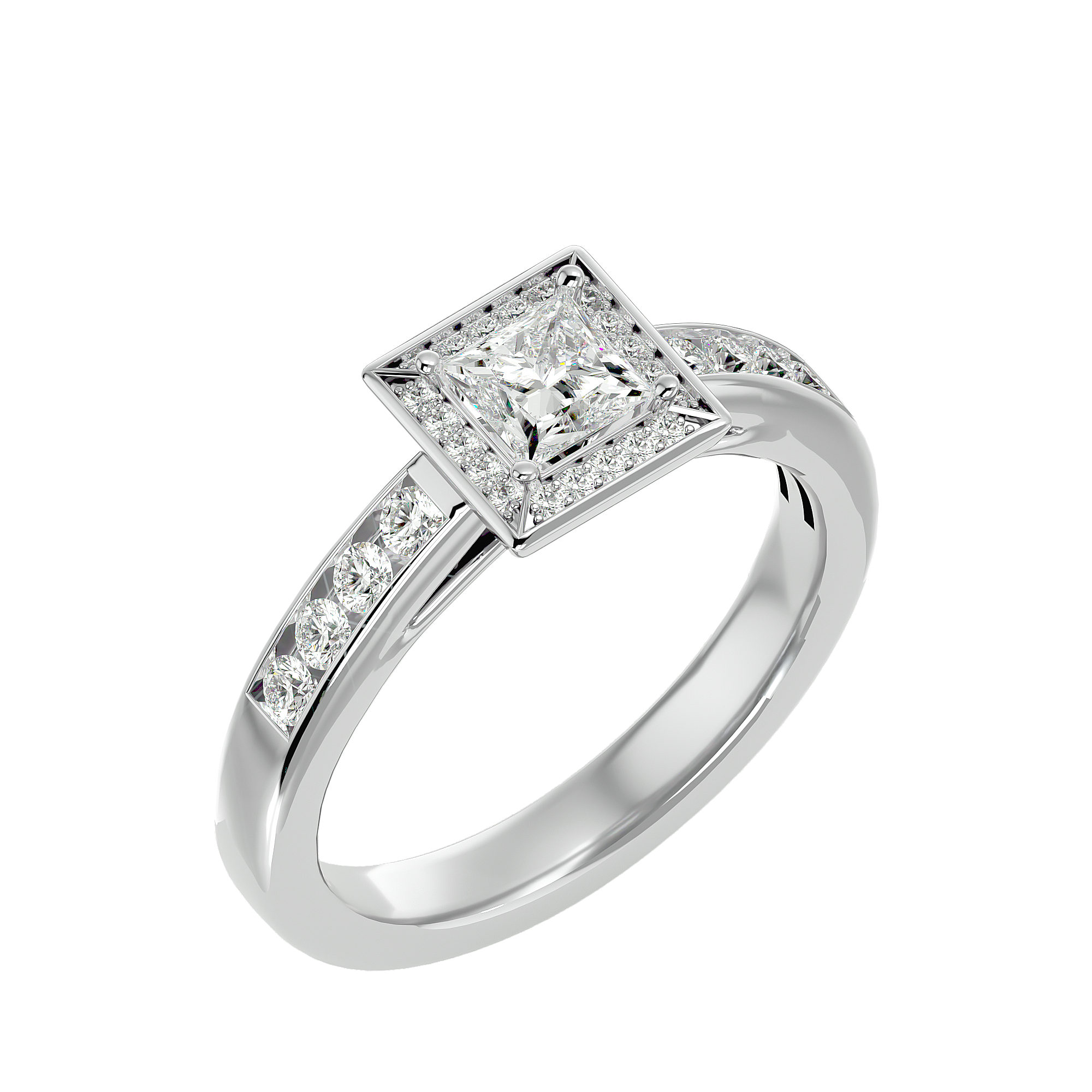 Milan Halo Ring