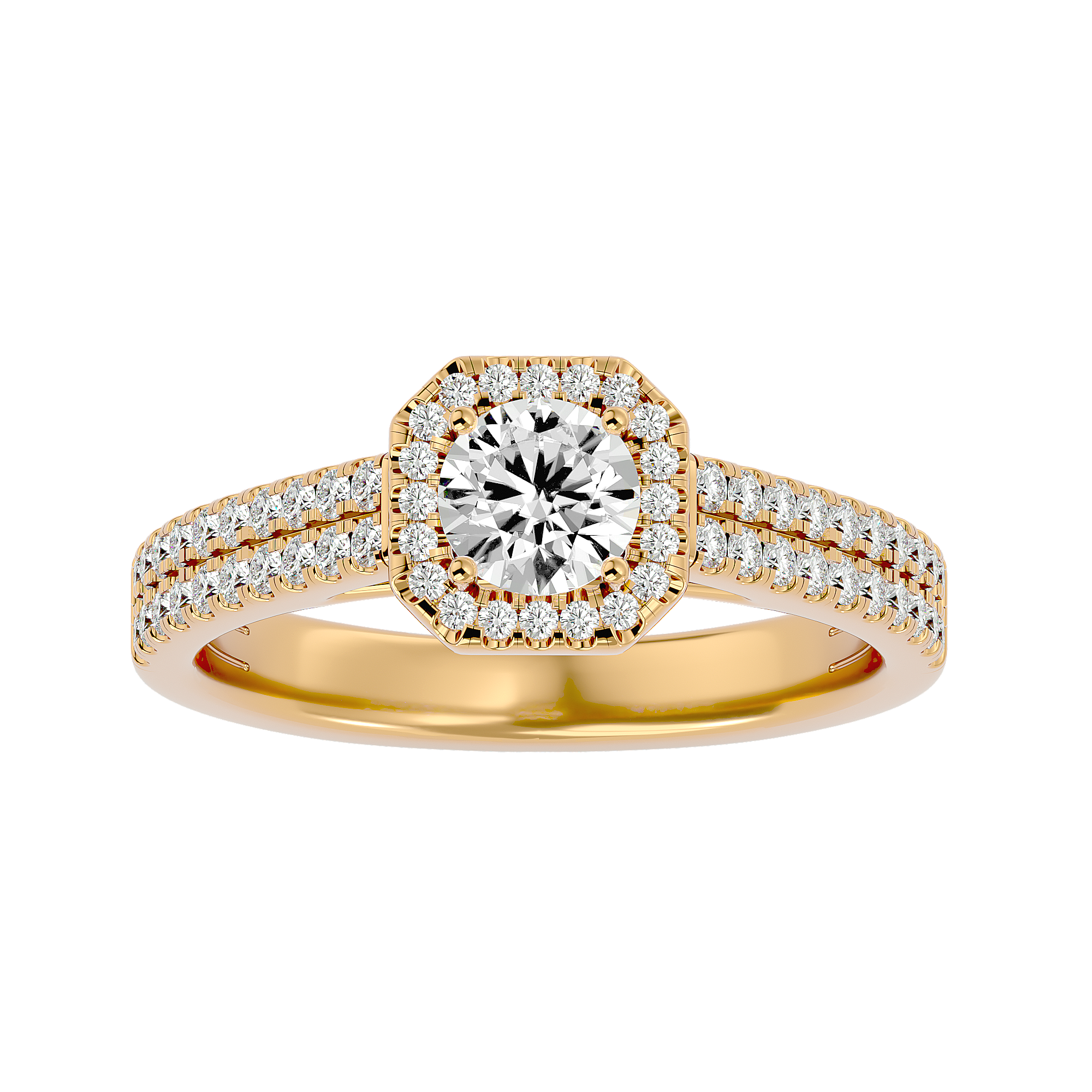 Zaria Halo Ring