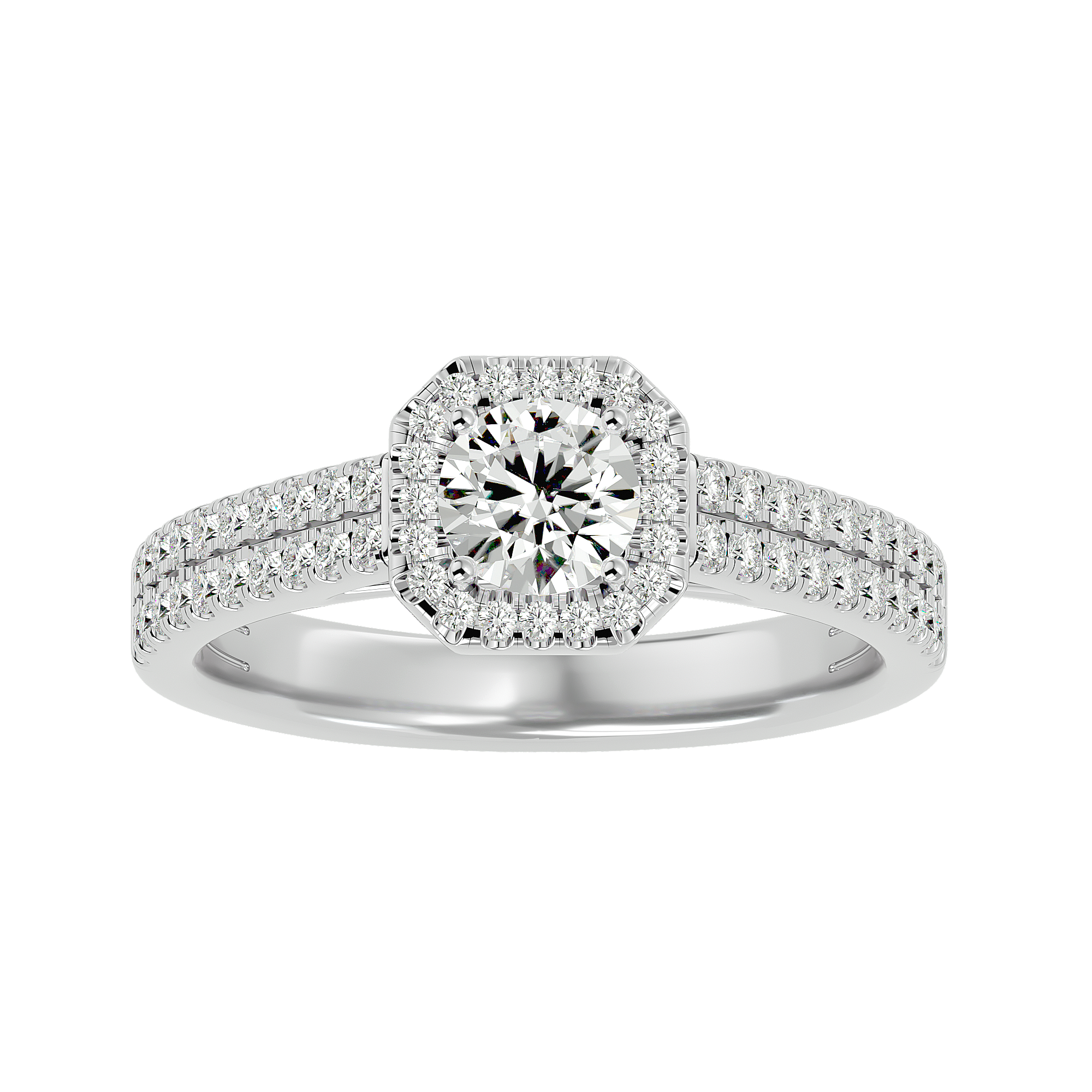 Zaria Halo Ring
