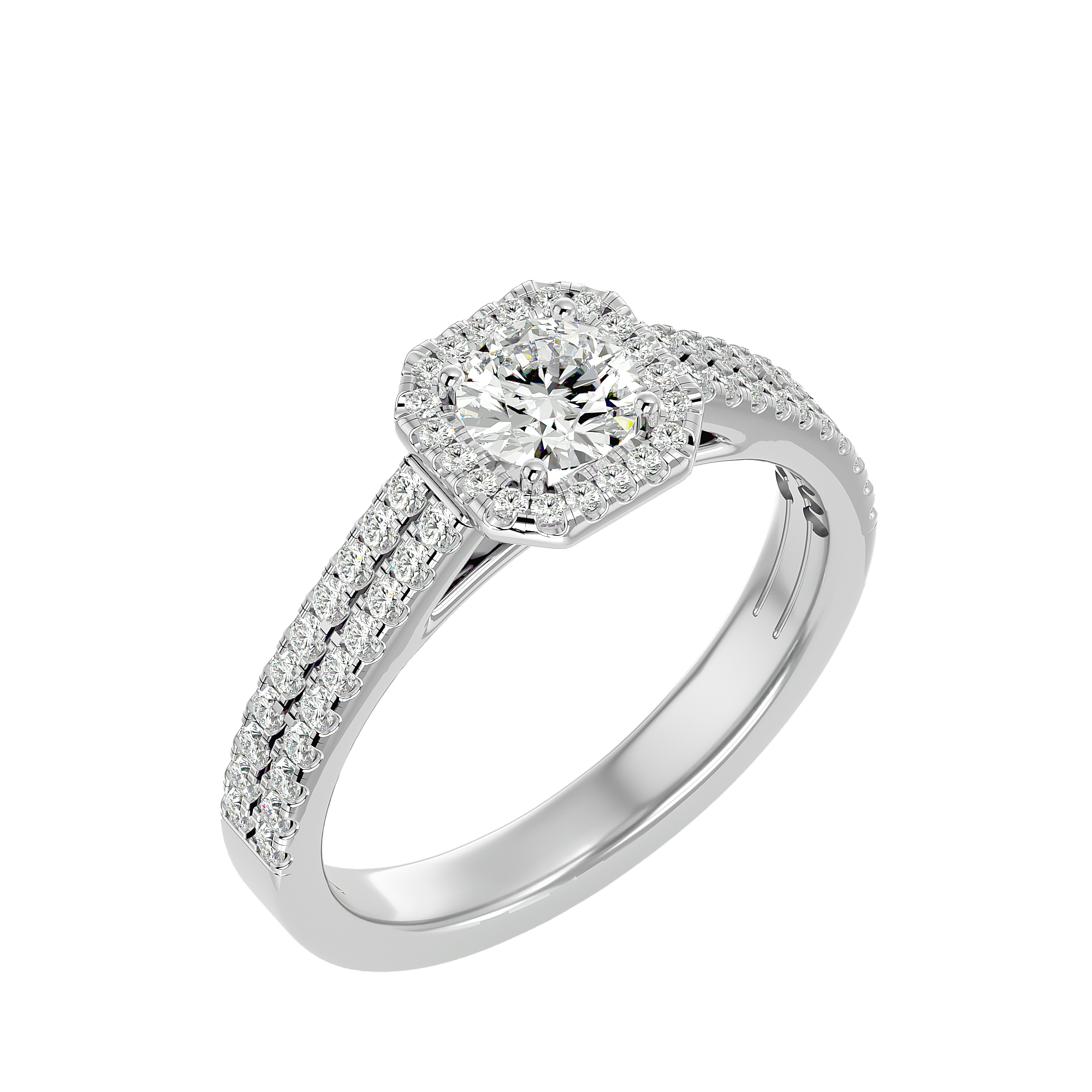 Zaria Halo Ring