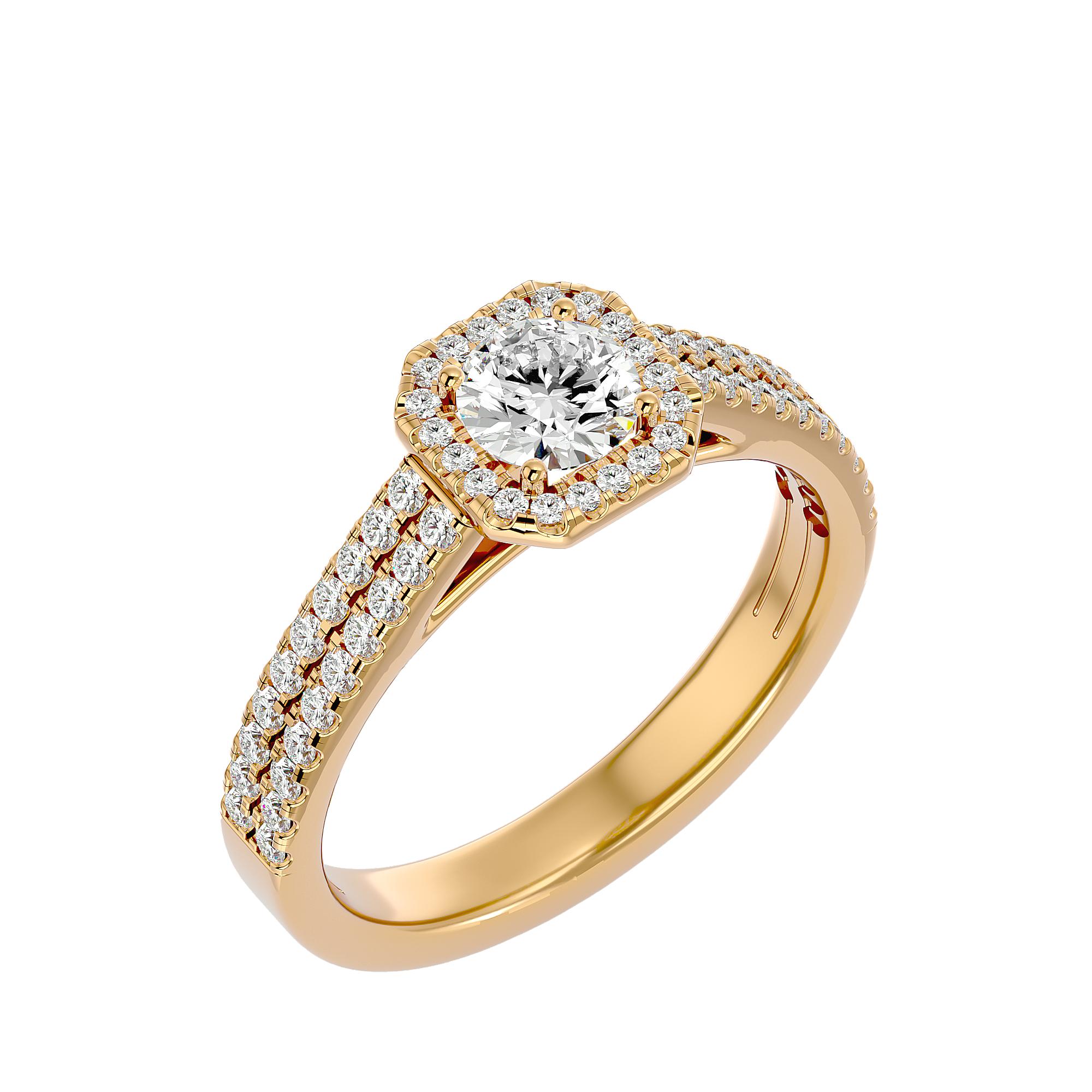 Zaria Halo Ring