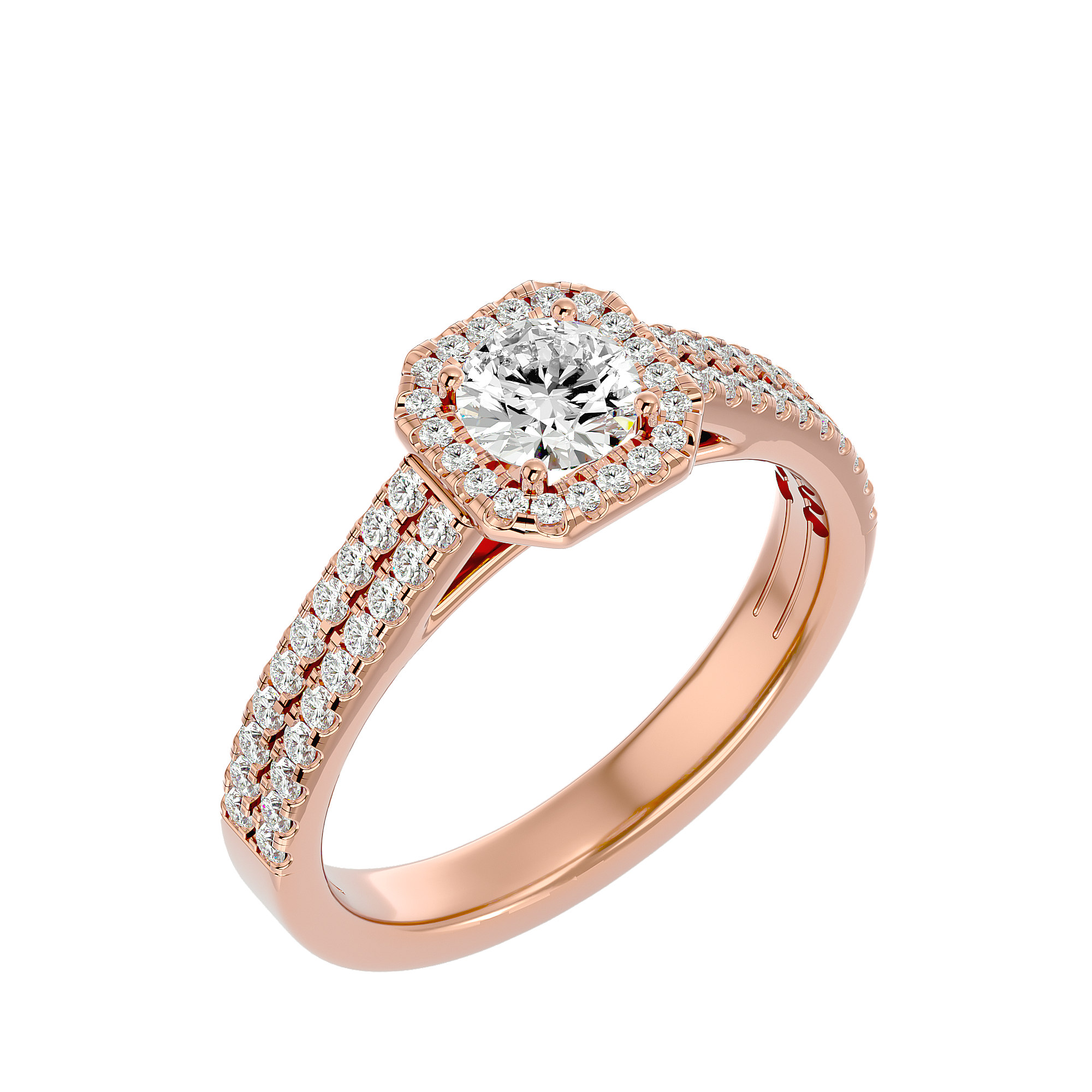 Zaria Halo Ring