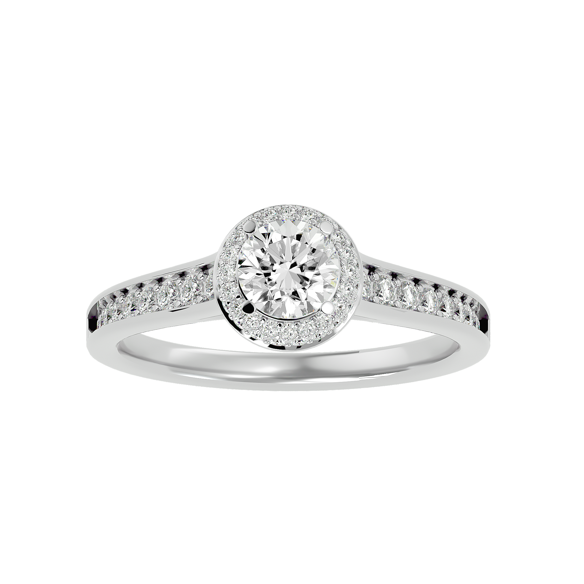 Penny Halo Ring