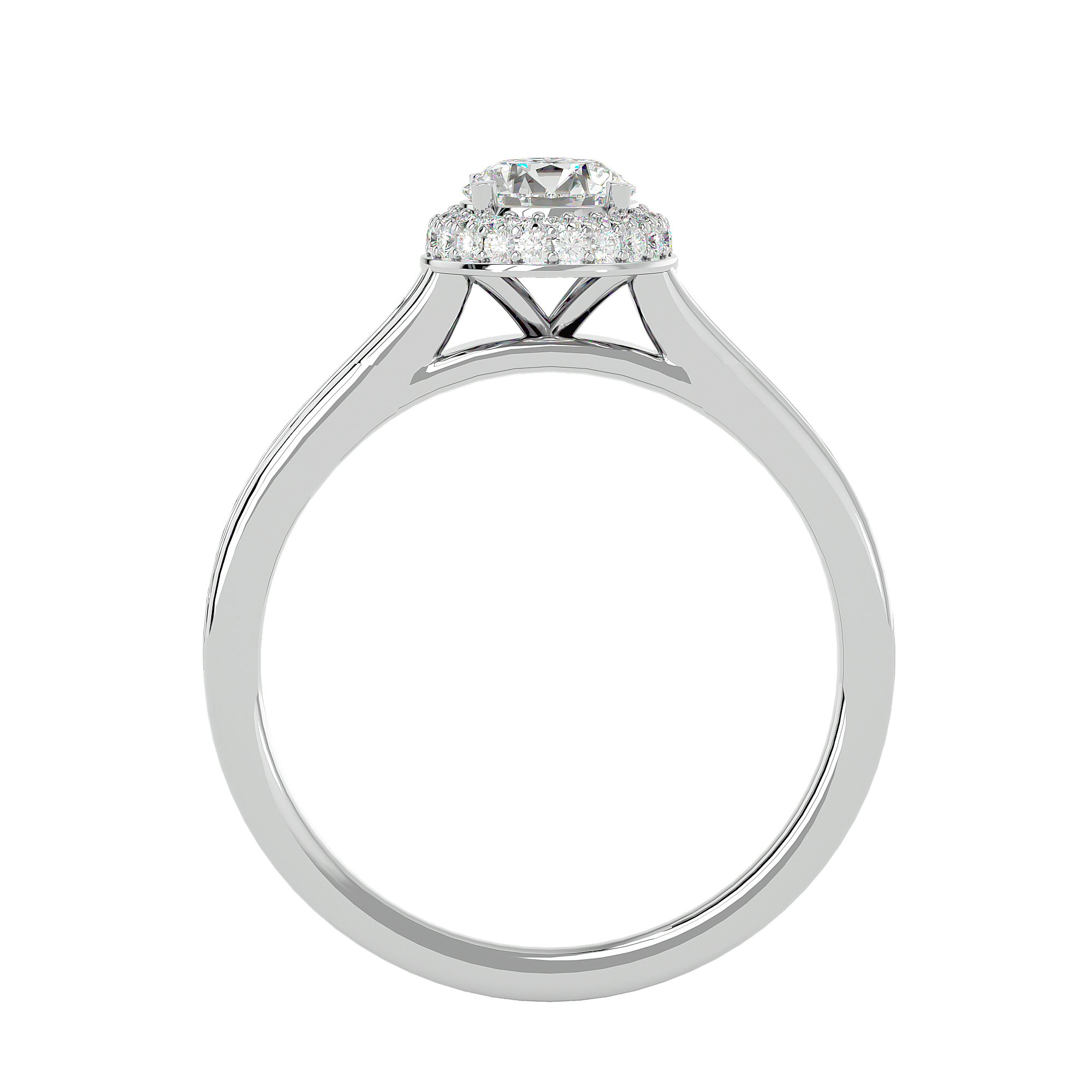 Penny Halo Ring