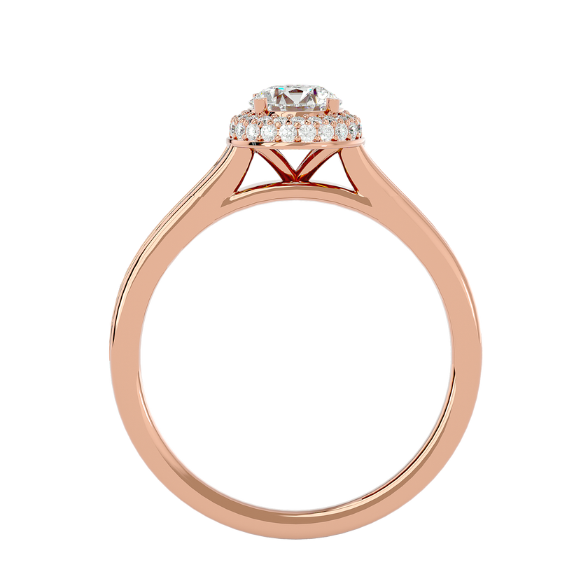 Penny Halo Ring