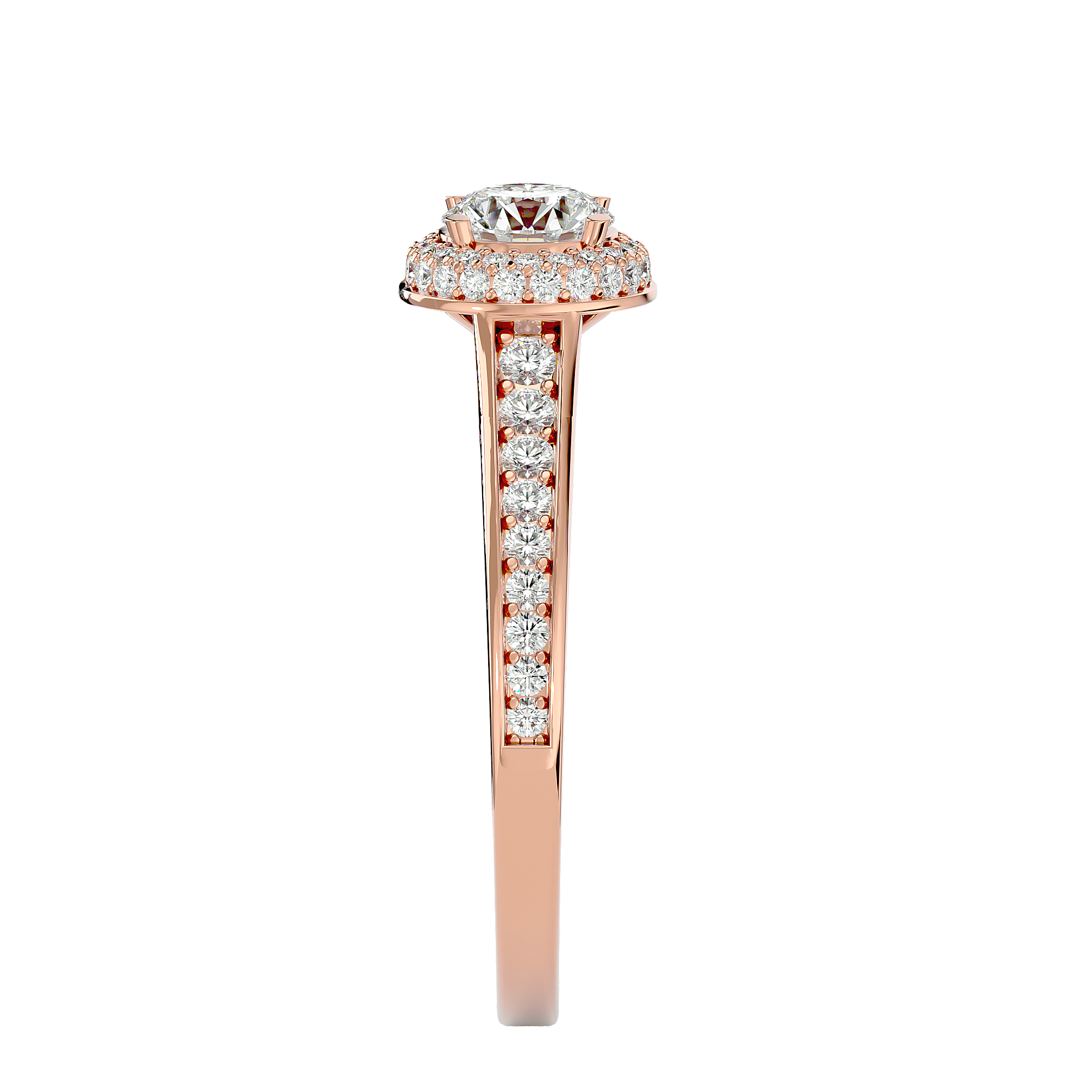 Penny Halo Ring